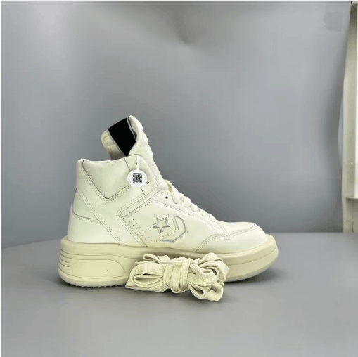 Rick Owens Rick Owens mid-top basketball shoes Size US 8 / EU 41 - 8 Thumbnail