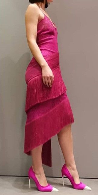 Tom Ford o1loc1c0924 AB3238 Evening Cocktail Dress in Pink Size XXS / US 00 / IT 34 - 2 Thumbnail