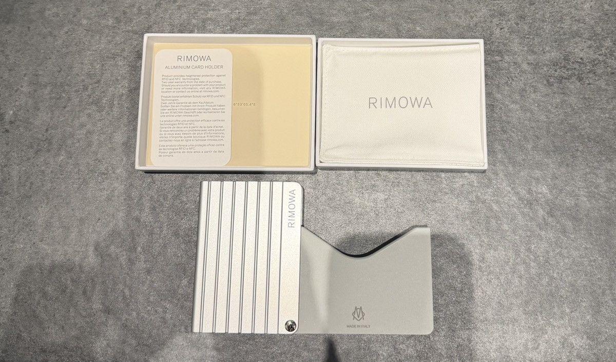 Rimowa Rimowa Aluminium Card Holder NEW incl. invoice Size ONE SIZE - 4 Thumbnail