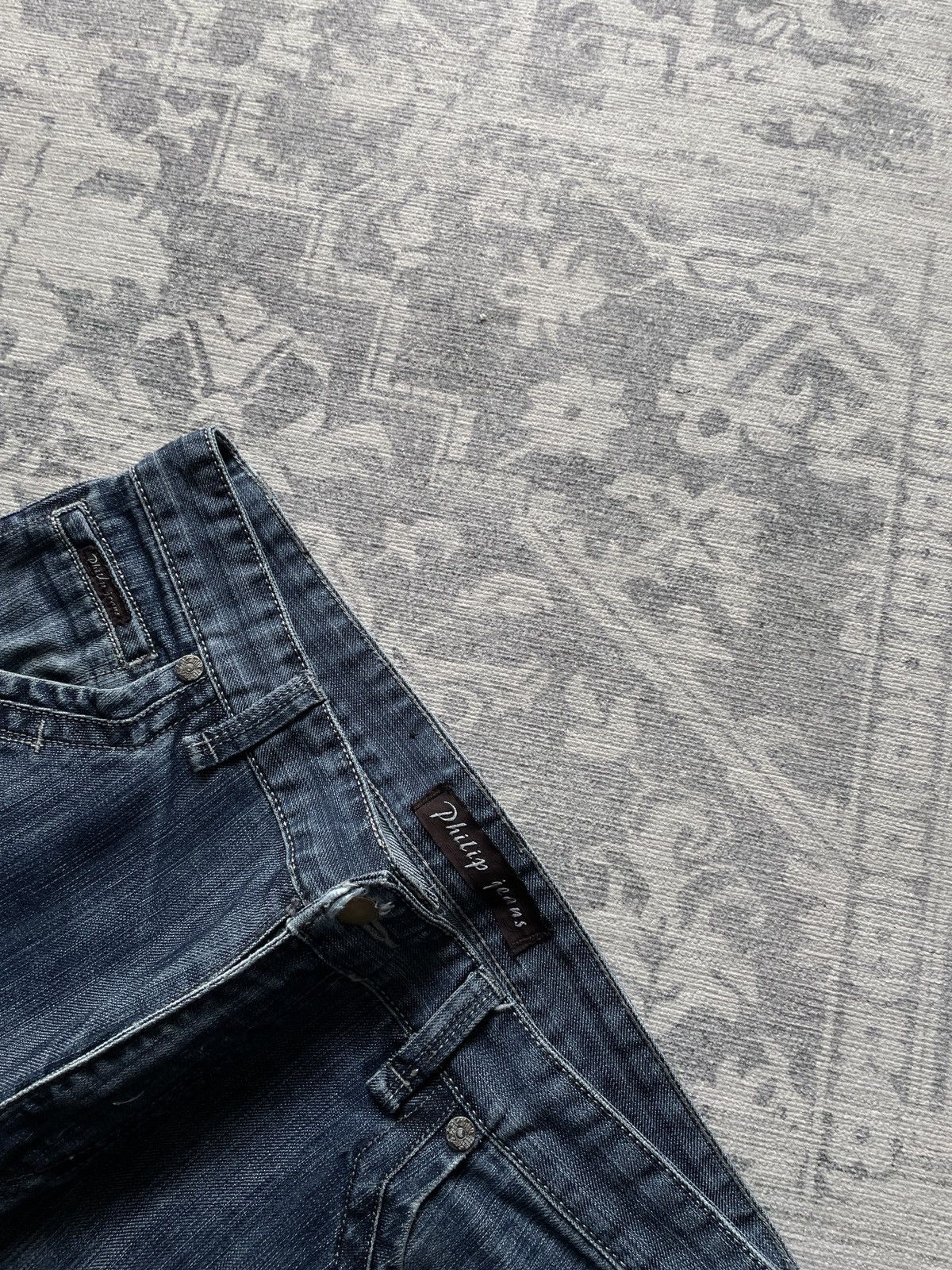 Other Vintage Avant Garde Jeans Flared Baggy Wide Japanese Y2K Size US 34 / EU 50 - 6 Thumbnail