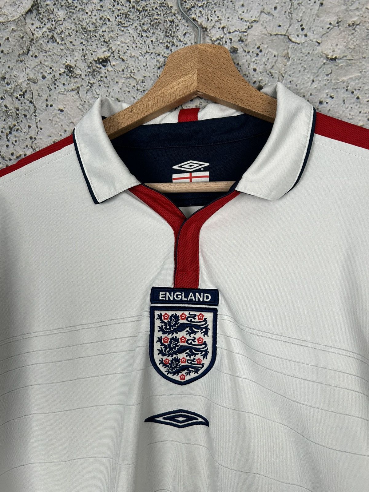 Vintage England Reversible Umbro Soccer Jersey Football 90s