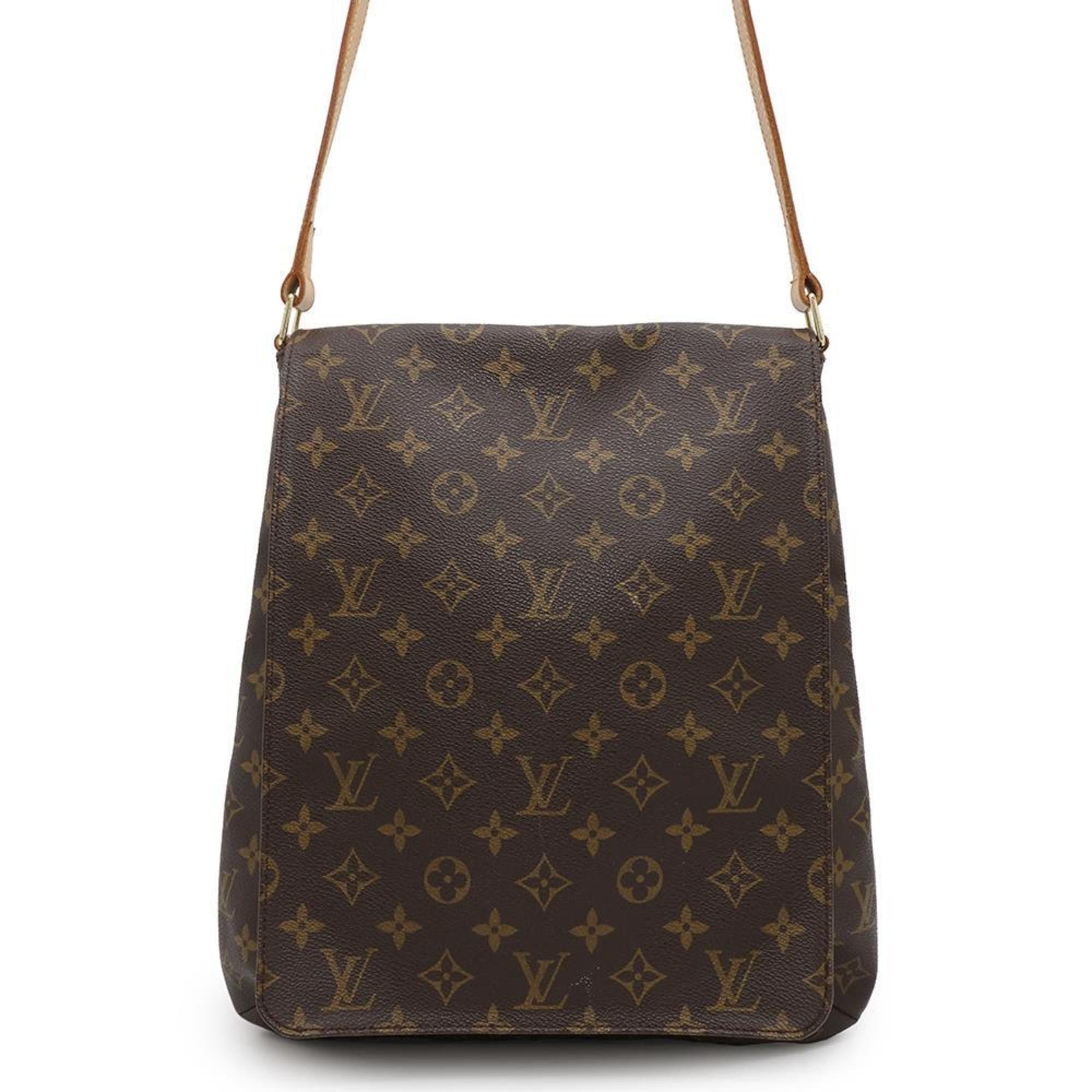 Louis Vuitton Shoulder Bag Monogram Musette M51256 in Brown, Women's
