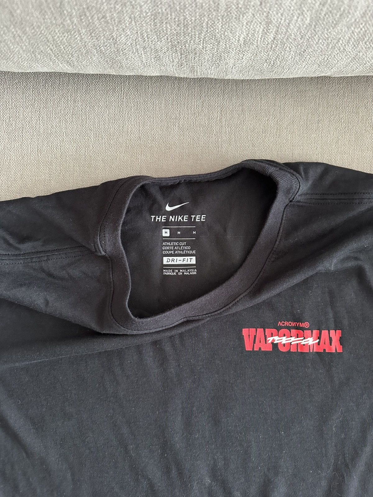 Acronym × Nike Nike x Acronym Vapormax T-Shirt Black Size US M / EU 48-50 / 2 - 5 Thumbnail