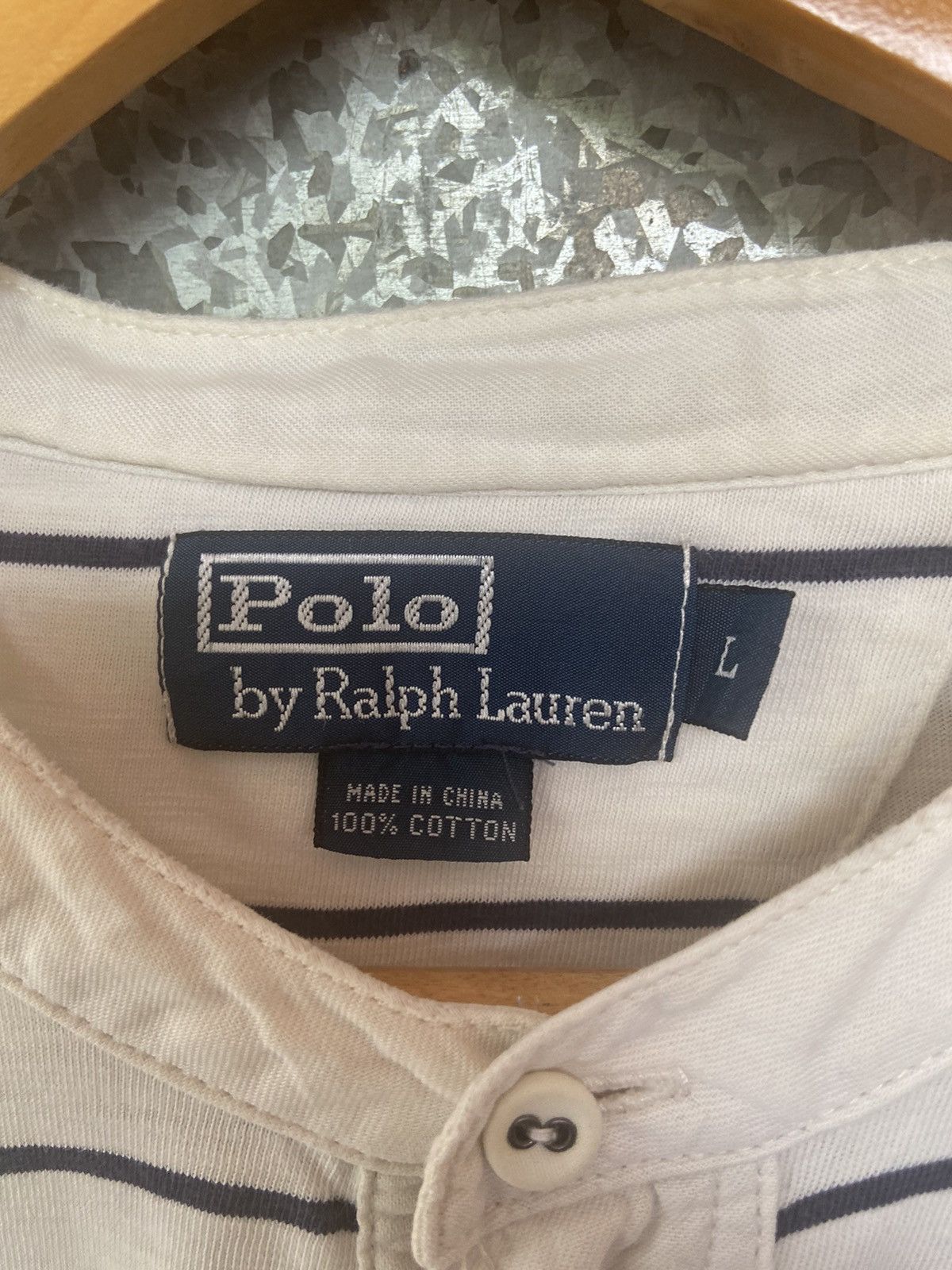 Polo Ralph Lauren 🔥 Polo Ralph Lauren t shirt long sleeve stripe Size US M / EU 48-50 / 2 - 6 Thumbnail