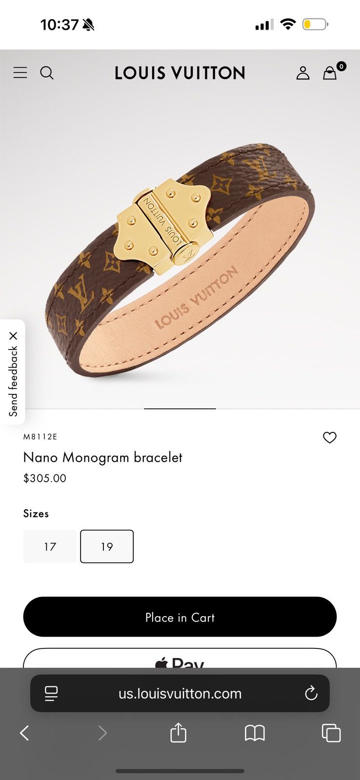 Louis Vuitton Louis Vuitton Nano Monogram Leather Bracelet Size ONE SIZE - 11 Thumbnail
