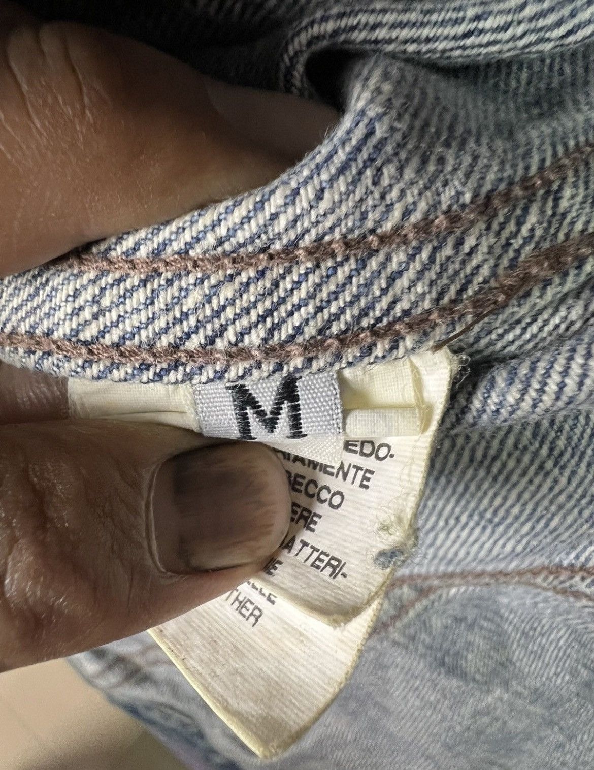 Neil Barrett 🔥Rare Neil Barret Made in Italy Denim Jacket Size US S / EU 44-46 / 1 - 19 Thumbnail