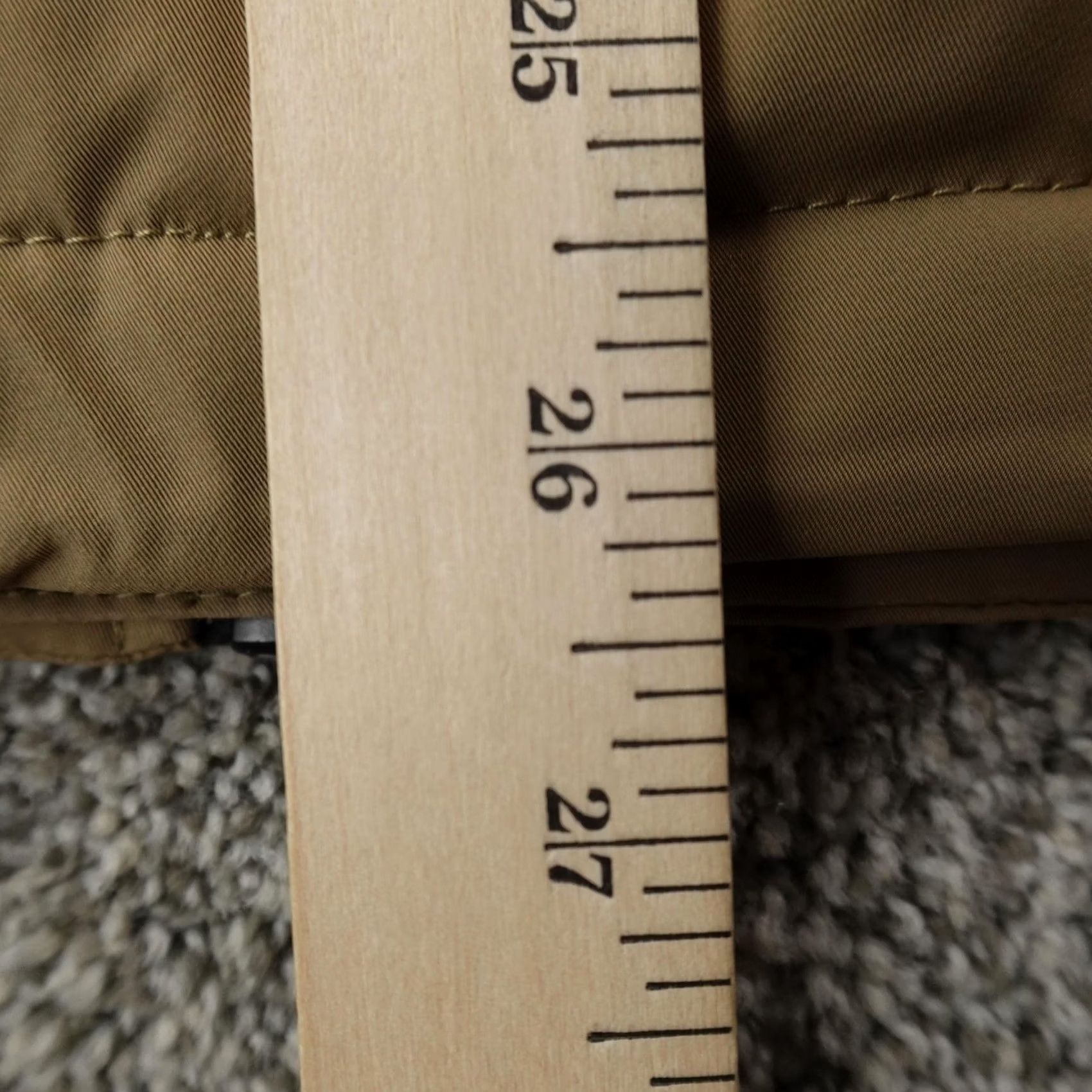 Dockers DOCKERS Jacket Mens S Beige Softshell Lined Insulated Zip Hooded Puffer Coat Winter Casual Front Zip Pockets Logo Reusable Size US S / EU 44-46 / 1 - 7 Thumbnail