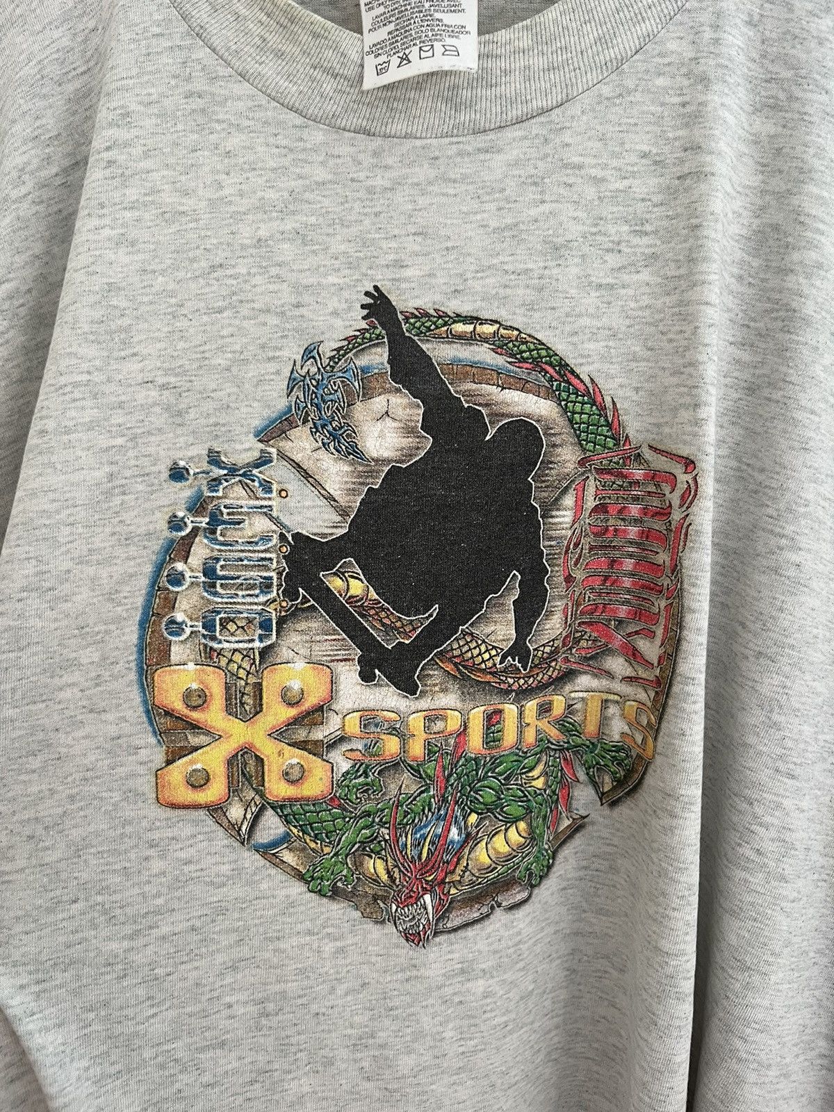 Hook-Ups × Vintage Vintage 90’s BBS Big Ball Sports Skateboards Thrashed LS Size US L / EU 52-54 / 3 - 3 Thumbnail