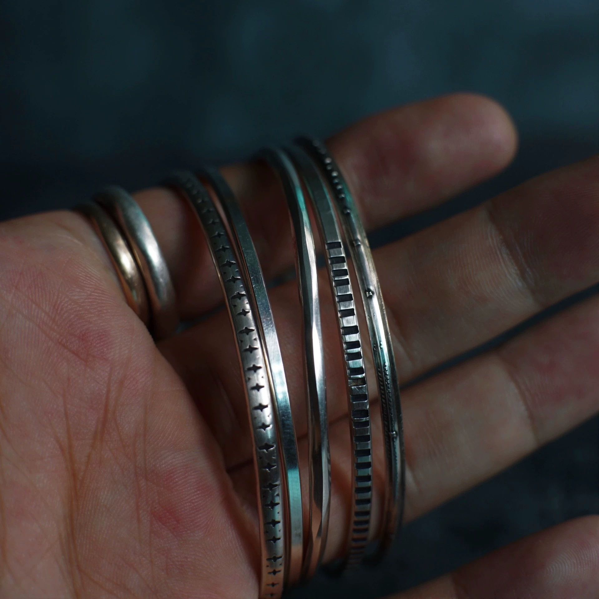Werkstatt Munchen Werkstatt Munchen m2640 Hammered Bracelet Size ONE SIZE - 2 Thumbnail