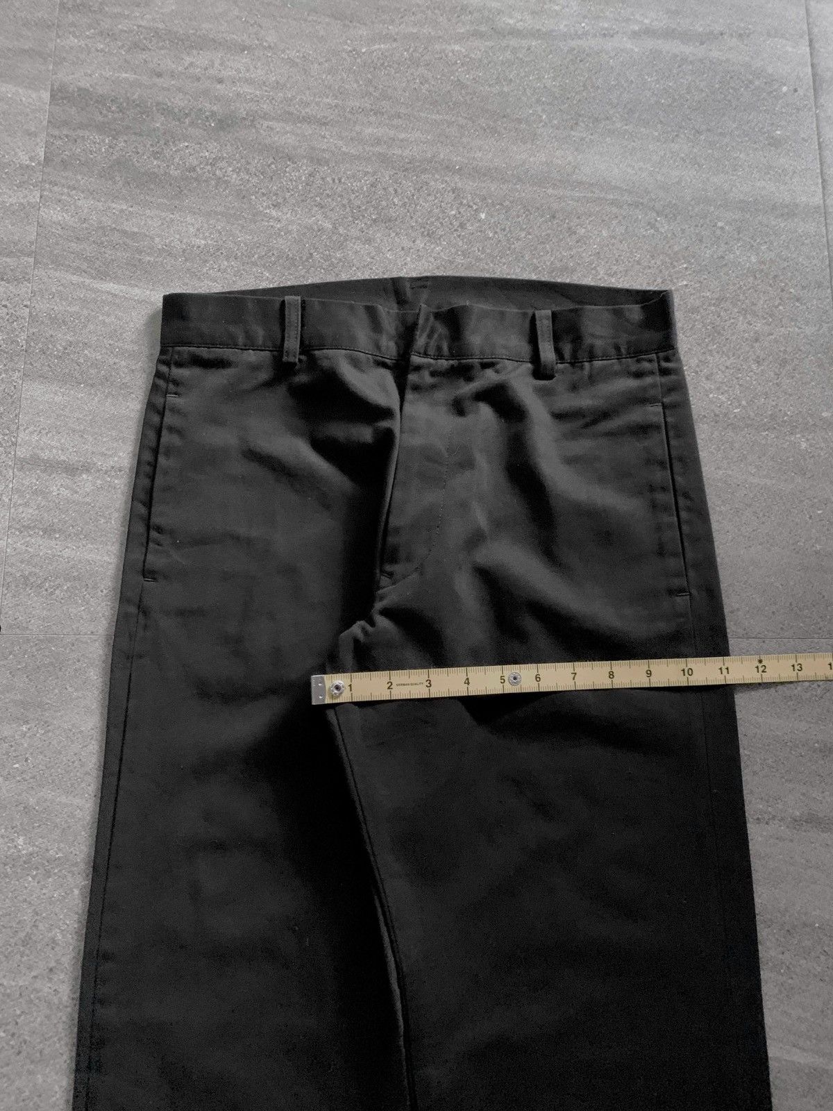 Yohji Yamamoto FREE TAX! Ys Split Hemmed Trousers Size US 29 - 13 Thumbnail