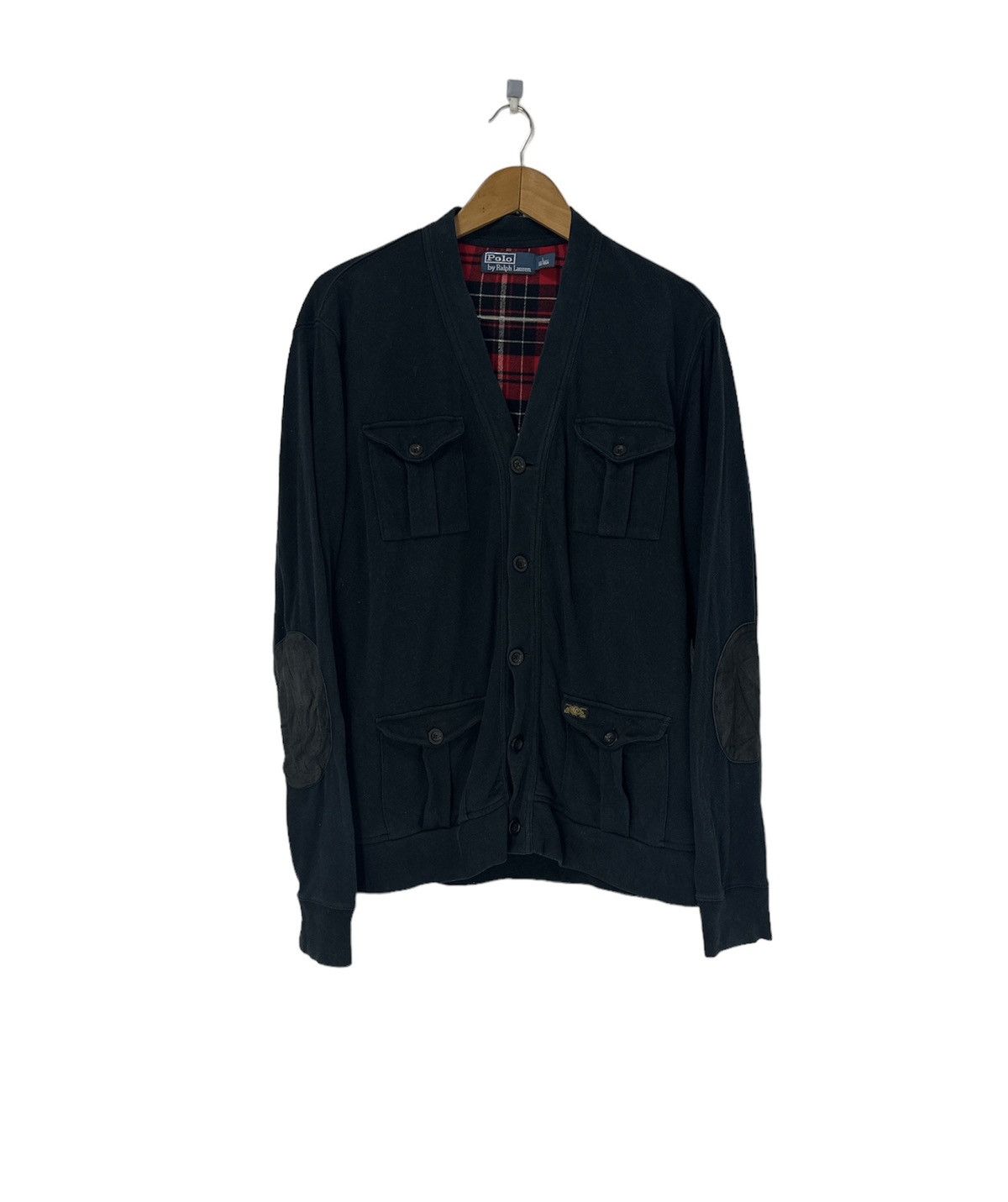 Polo Ralph Lauren Vintage Polo Ralph Lauren Cardigan Cargo Pocket Design Size US M / EU 48-50 / 2 - 1 Thumbnail