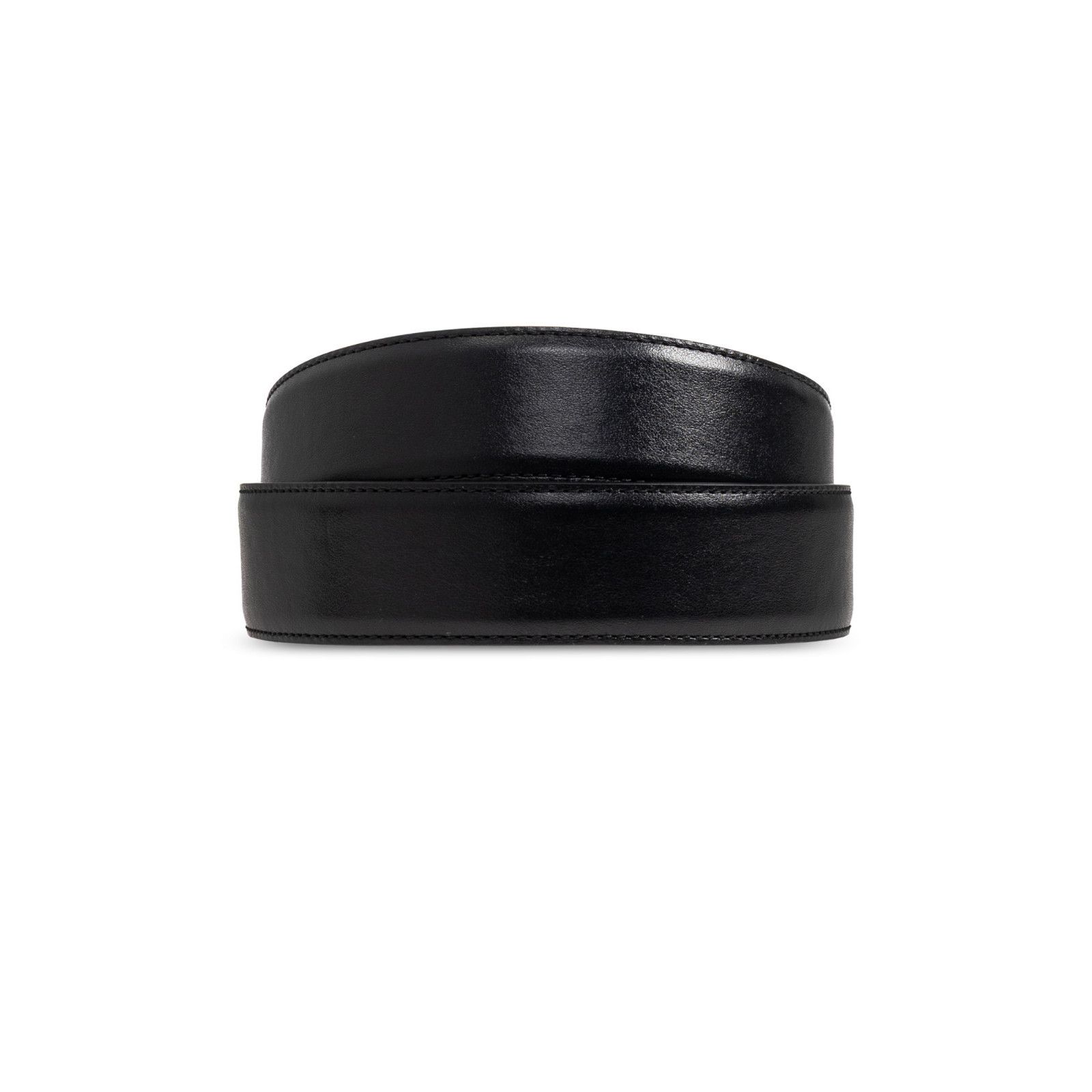 Versace VERSACE Black Leather Belt New & Authentic (Men's size:105;) Size ONE SIZE - 2 Thumbnail