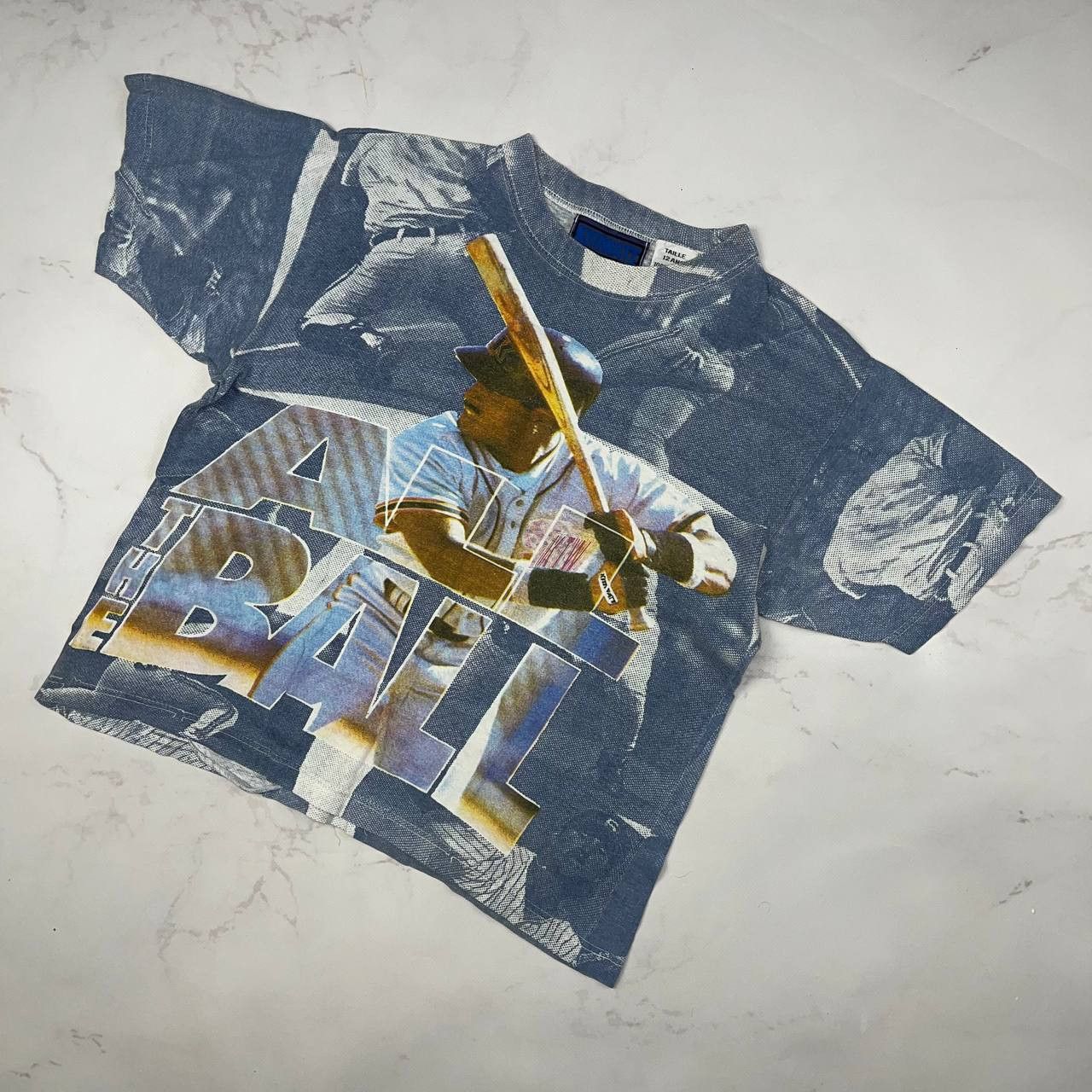 Vintage MLB × Vintage Vintage MLB baseball AOP graphic tee 90's Size M / US 6-8 / IT 42-44 - 2 Thumbnail