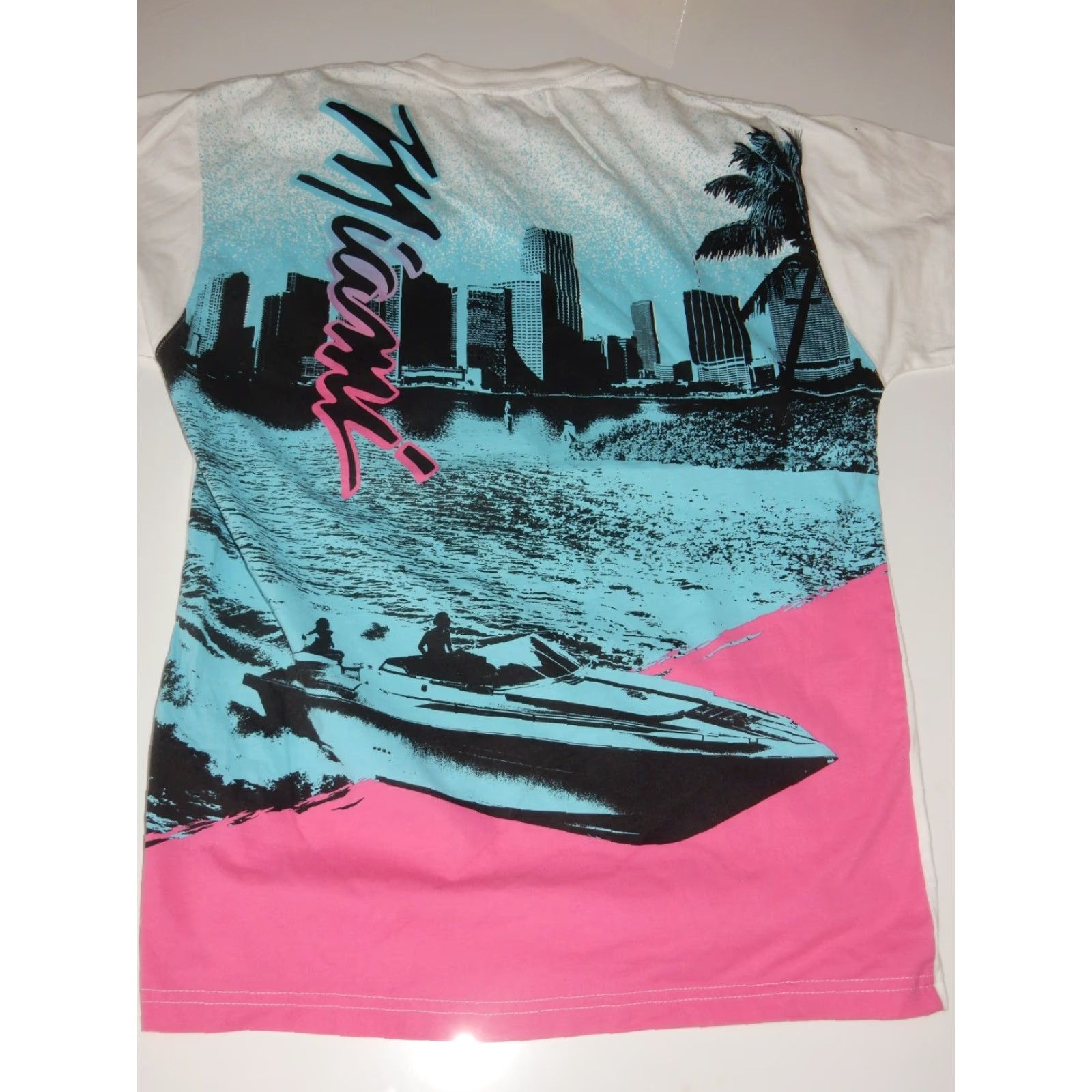 Nike Nike Men T-Shirt Size S White Cotton Short Sleeve Graphic Print Shirts Mens Size US S / EU 44-46 / 1 - 2 Thumbnail
