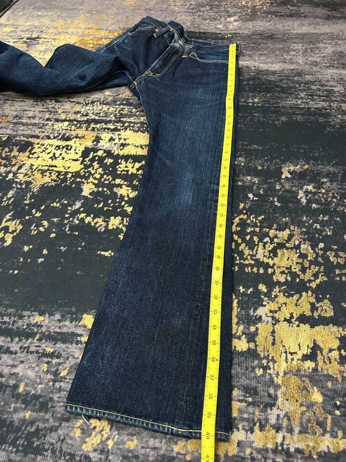 The Flat Head The Flat Head Flare Denim Jeans Size US 29 - 25 Thumbnail