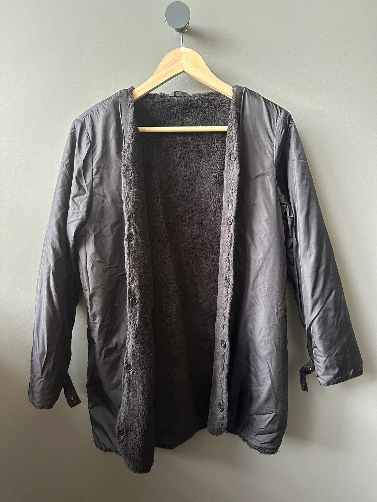Aspesi Aspesi Thermore Faux Fur Black Lined Parka Size XS Size US XS / EU 42 / 0 - 8 Thumbnail