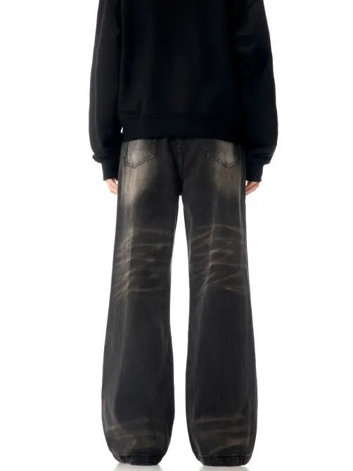 VIBE American wide-leg high street loose vintage jeans Size US 32 / EU 48 - 4 Thumbnail