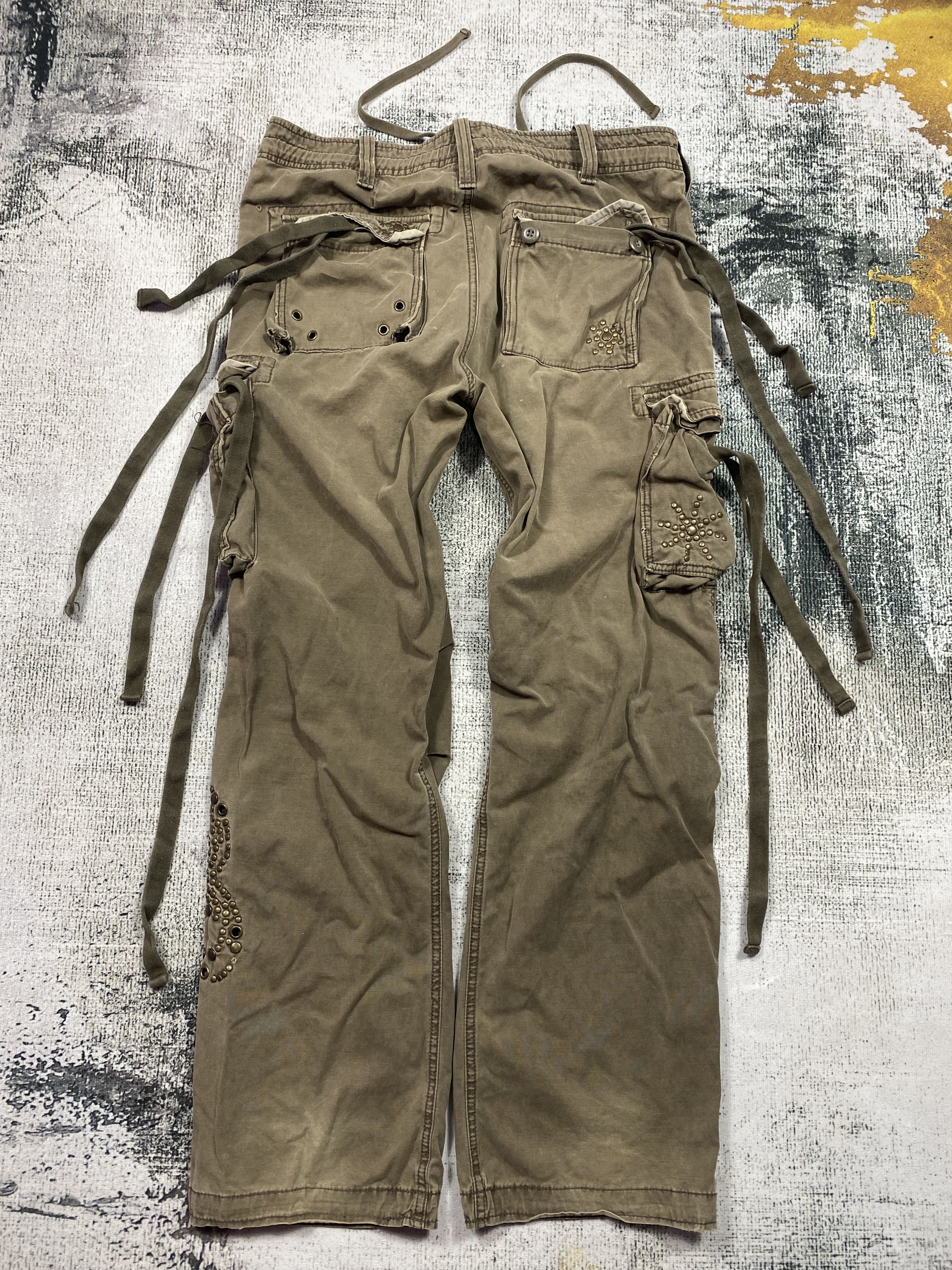 Other SICKS💥RARE Tactical Cargo Pants Multi Pocket Bondage Pants Size US 34 / EU 50 - 15 Thumbnail