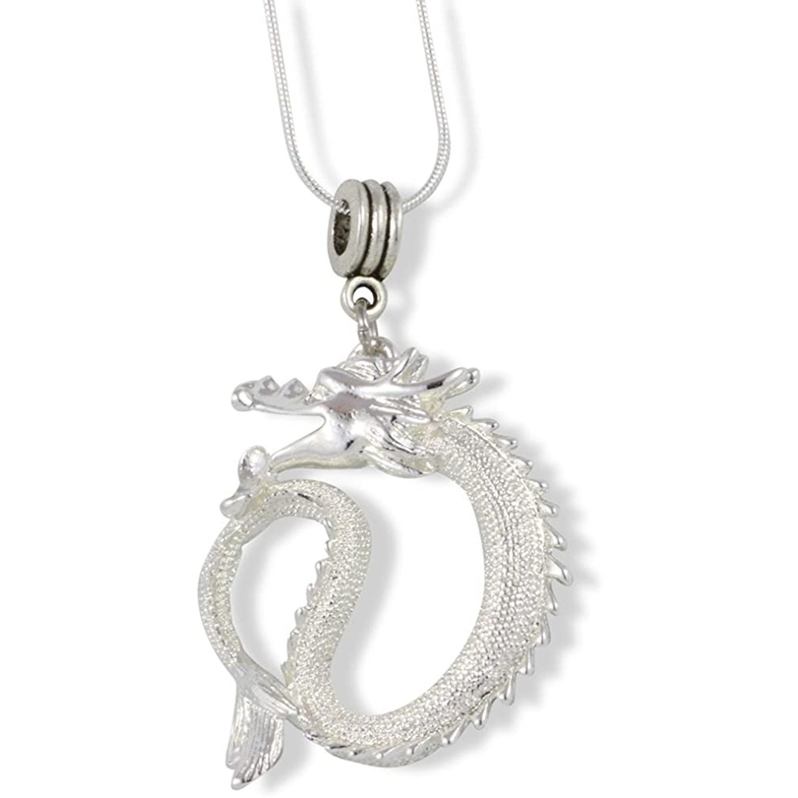 & Other Stories Serpent Dragon Charm Snake Chain Necklace Size ONE SIZE - 1 Thumbnail