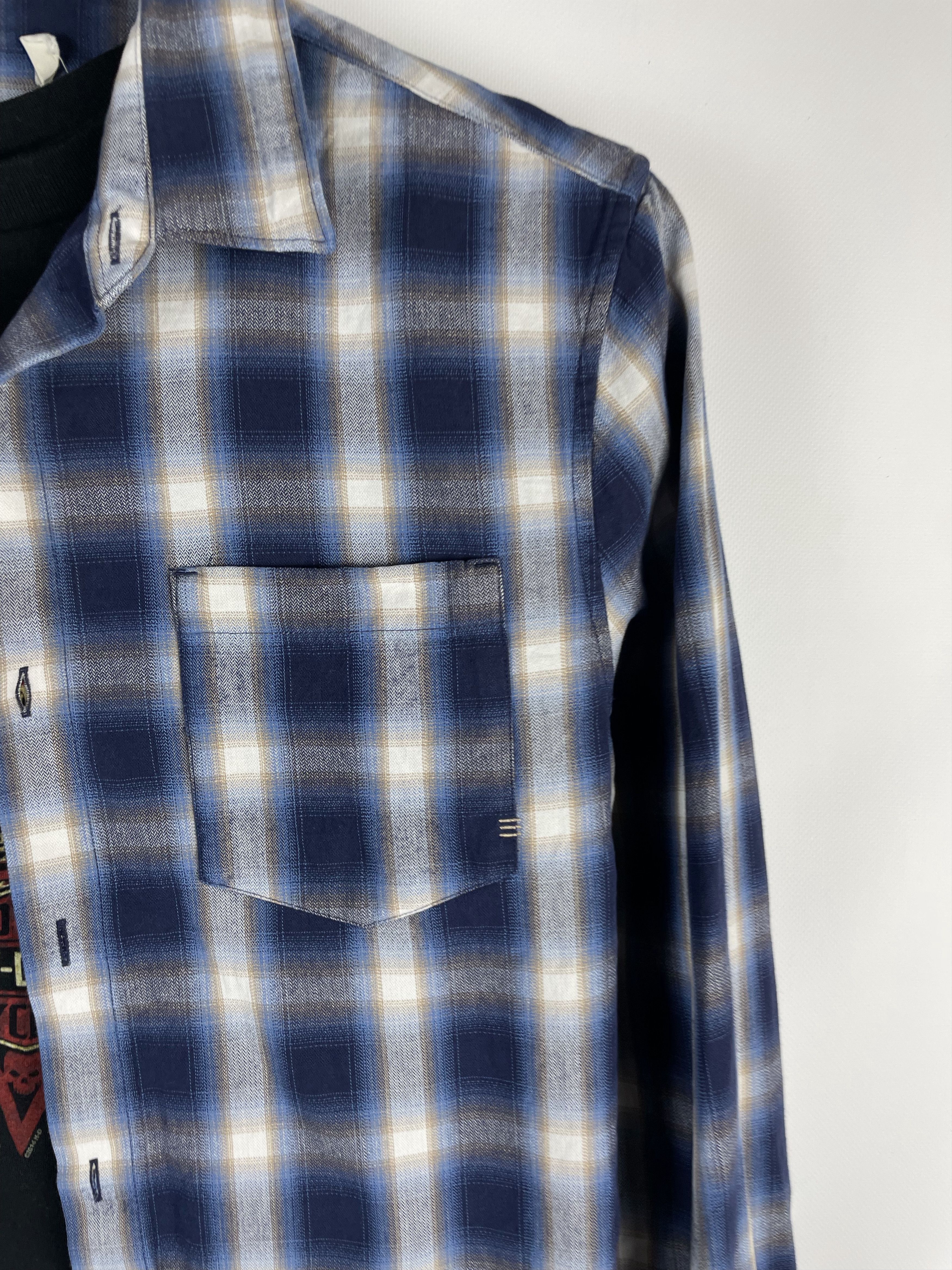Flannel × Vintage Flannel Vintage Mens Shirt Size US XL / EU 56 / 4 - 4 Thumbnail