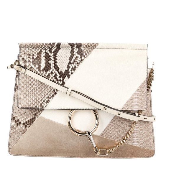 Chloe CHLOÉ LIMITED EDITION Python/Calf Leather Shoulder/Crossbod | Grailed