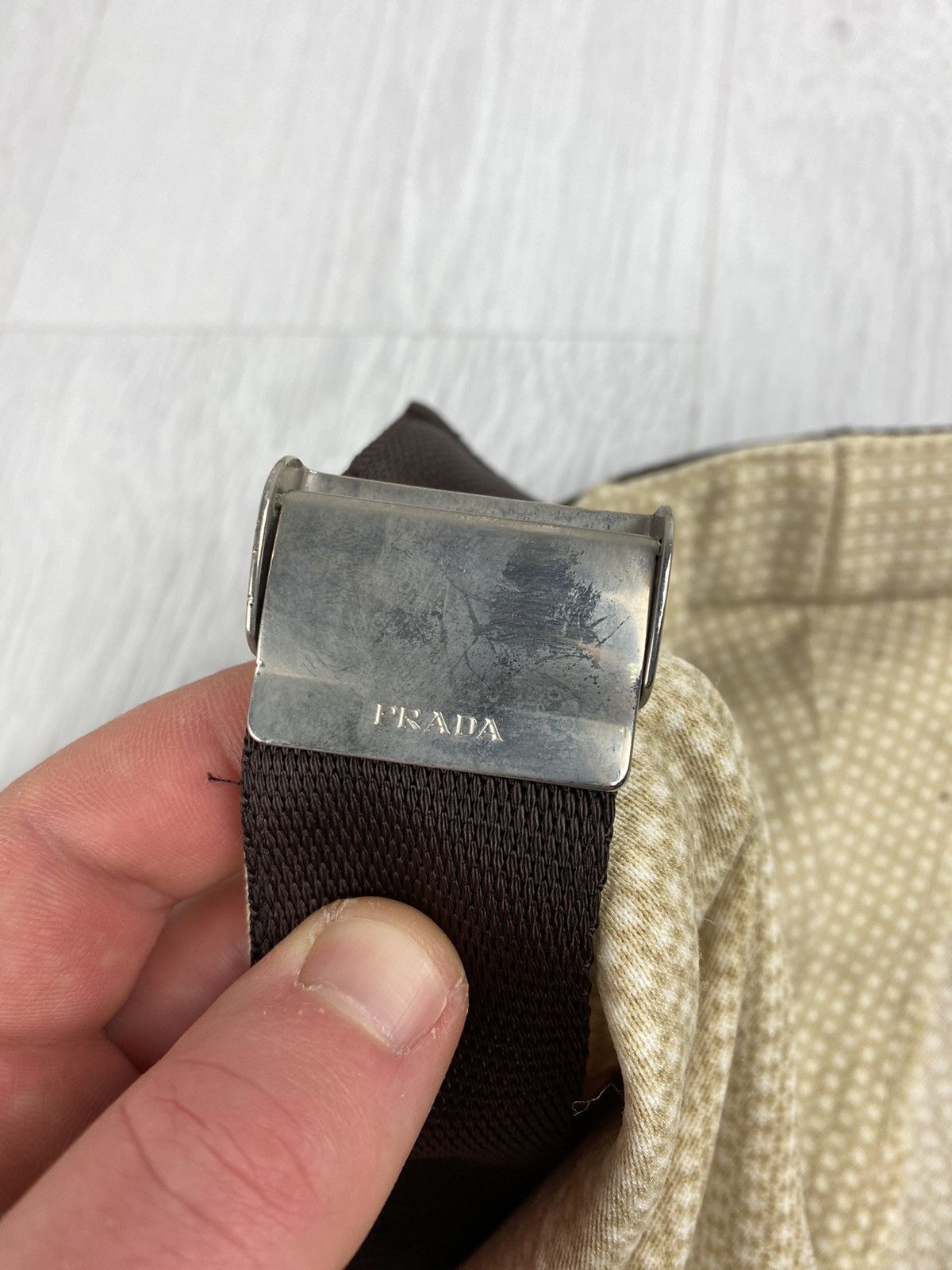 Prada Vintage Prada Belt Pants Size 54 like Gucci Helmut Lang Size US 36 / EU 52 - 8 Thumbnail