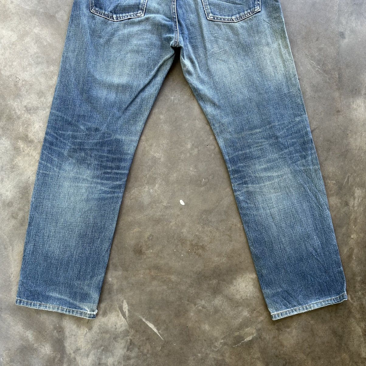 Japanese Brand Vintage Japanese Faded Denim Jean Pant W32 Size US 32 / EU 48 - 9 Thumbnail
