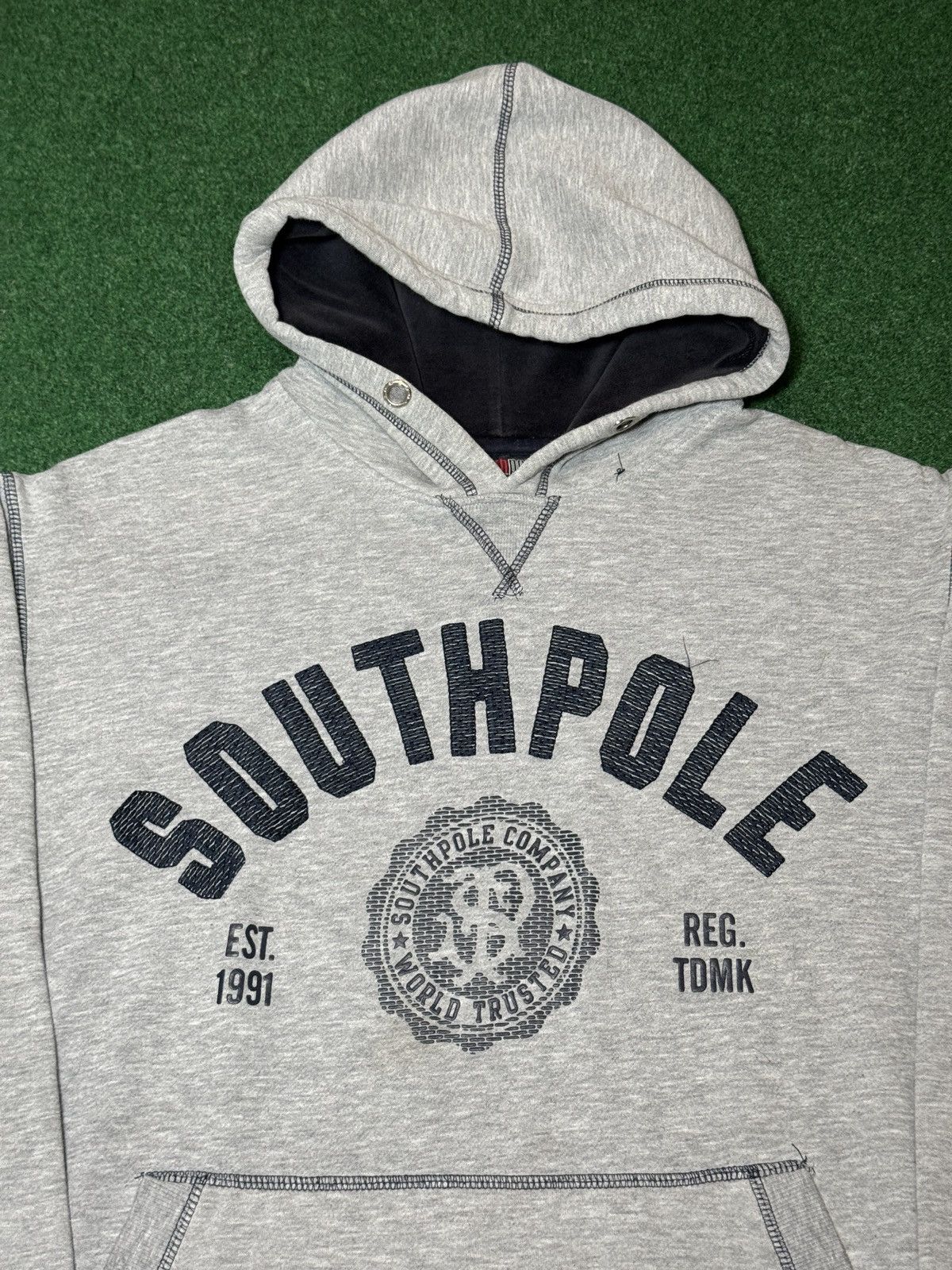 Southpole Y2K Southpole Baggy Hoodie Grunge Hip Hop Sweatshirt Size US L / EU 52-54 / 3 - 2 Thumbnail