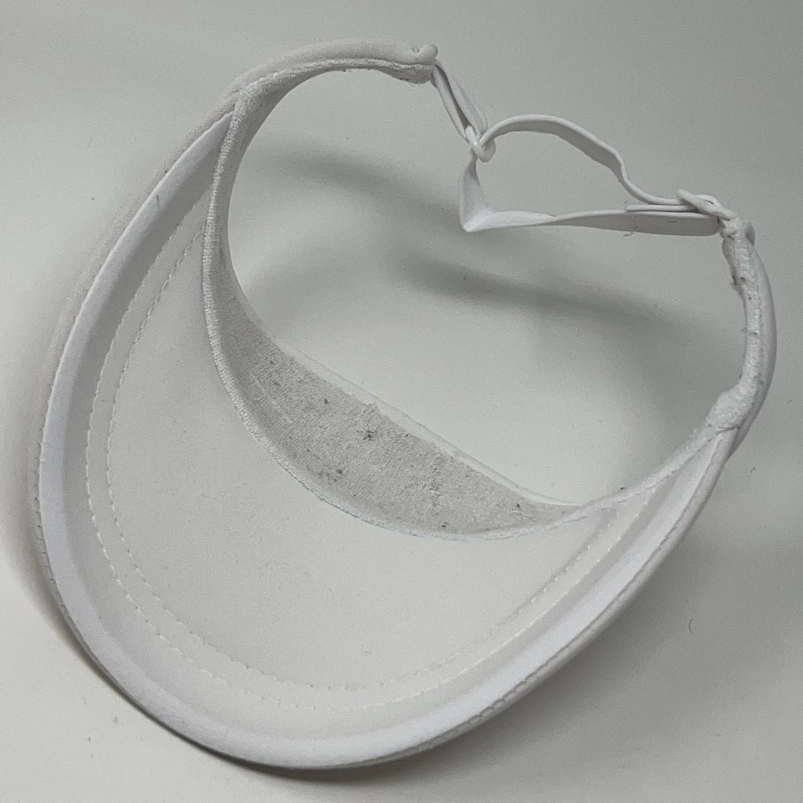 Vintage Vintage 80s C Street Longboard Classic 87 Visor Hat White Size ONE SIZE - 4 Thumbnail