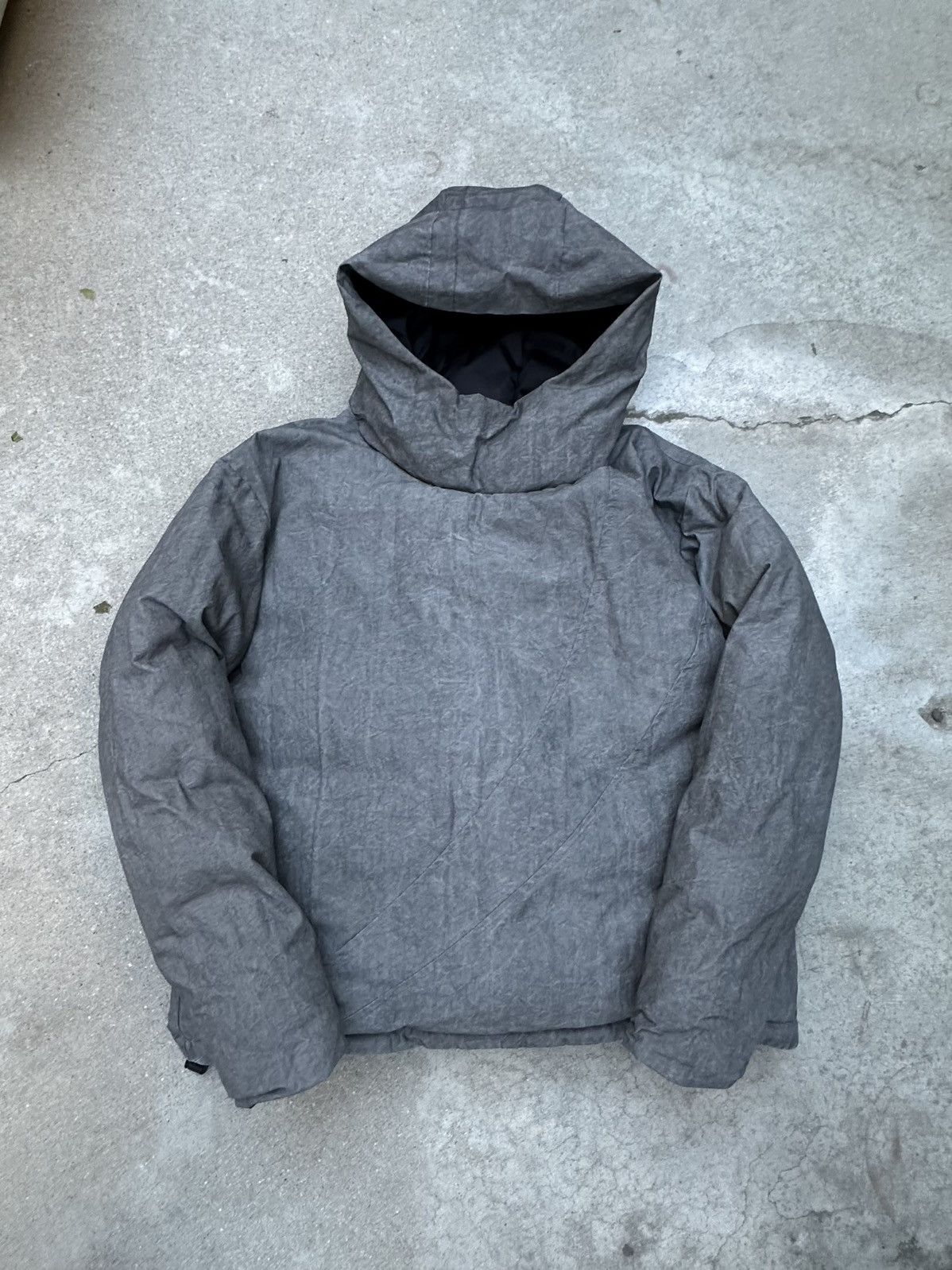 Japanese Brand Grey/black reversible puffer jacket Size US M / EU 48-50 / 2 - 1 Thumbnail