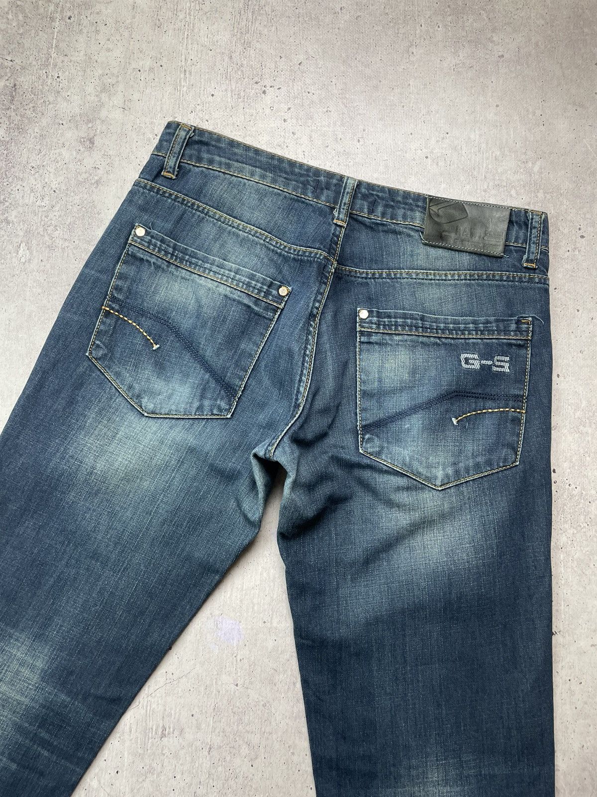G-Star × Vintage Vintage G-Star Raw Denim Jeans 32 Size US 32 / EU 48 - 5 Thumbnail