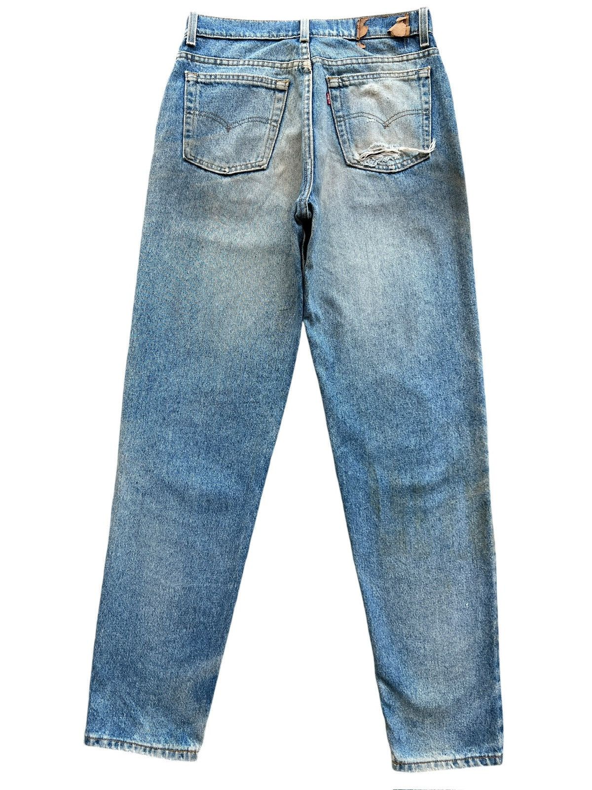Levi's Vintage 90s Levi’s 525 Distressed Denim Jeans 33x31.5 Size US 33 - 3 Thumbnail