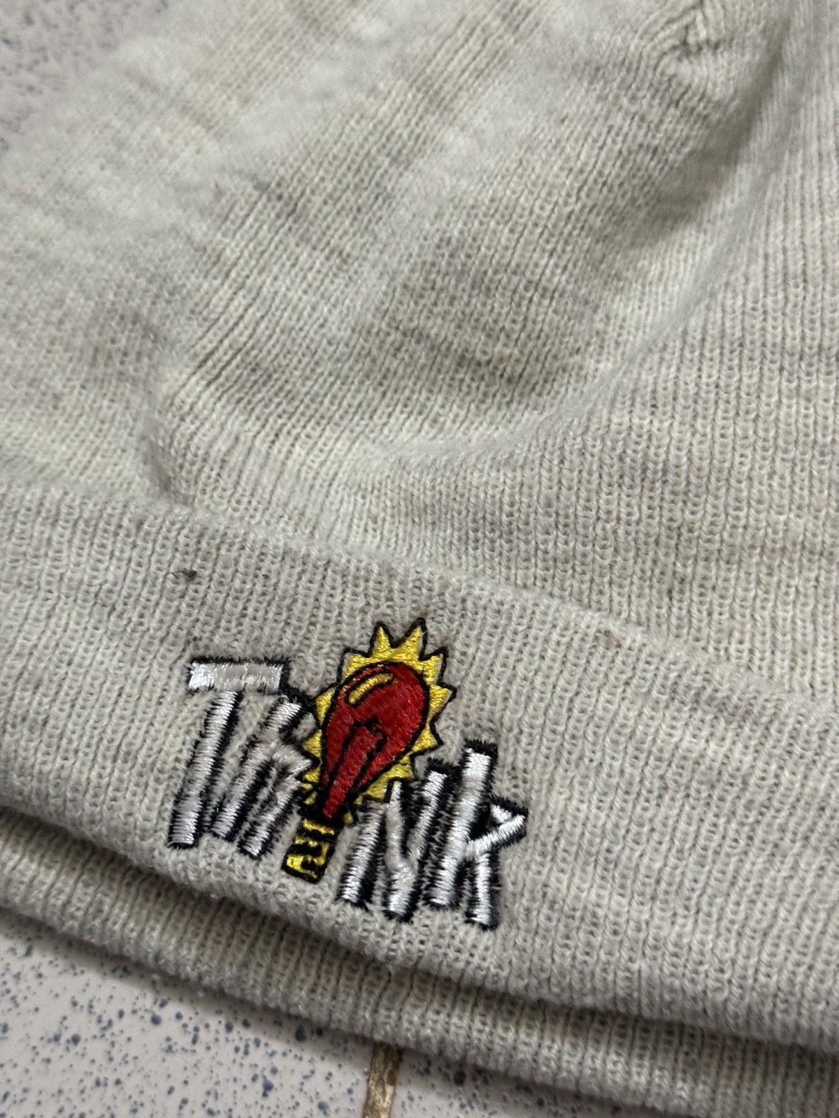 Think Skateboards Think skateboarding vintage beanie 90s Size ONE SIZE - 3 Thumbnail