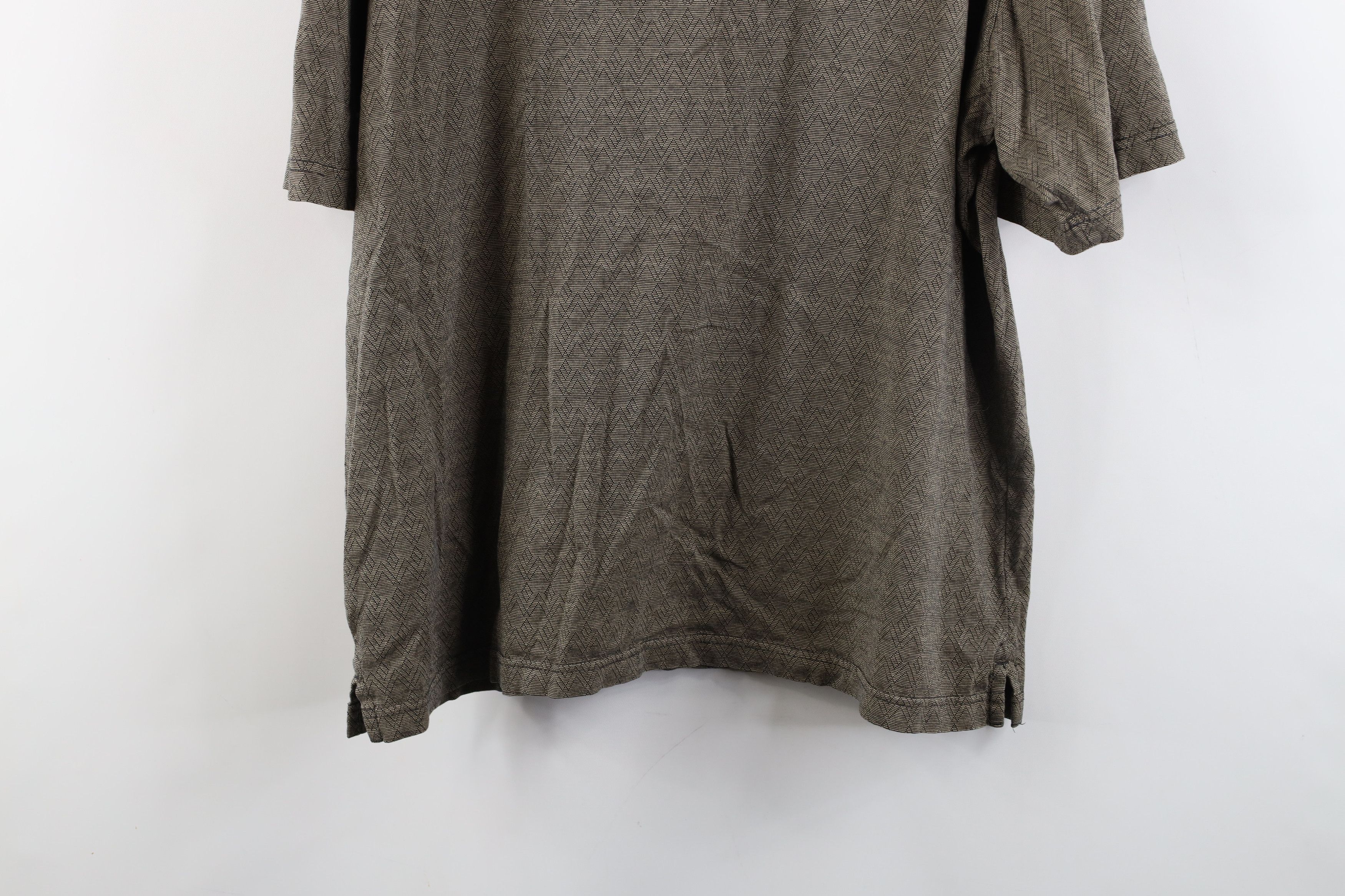 Vintage Vintage 90s Streetwear Diamond Knit Golf Polo Shirt Size US M / EU 48-50 / 2 - 12 Thumbnail