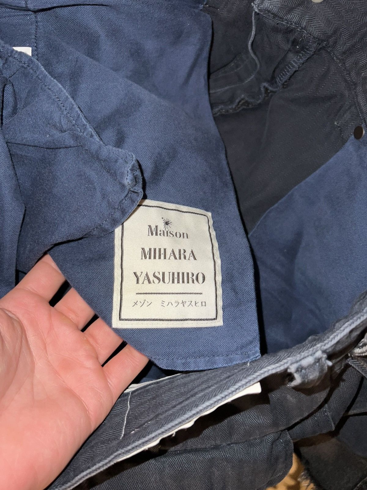 Maison MIHARA YASUHIRO MAISON Mihara double layer cargo pants Size US 34 / EU 50 - 8 Thumbnail