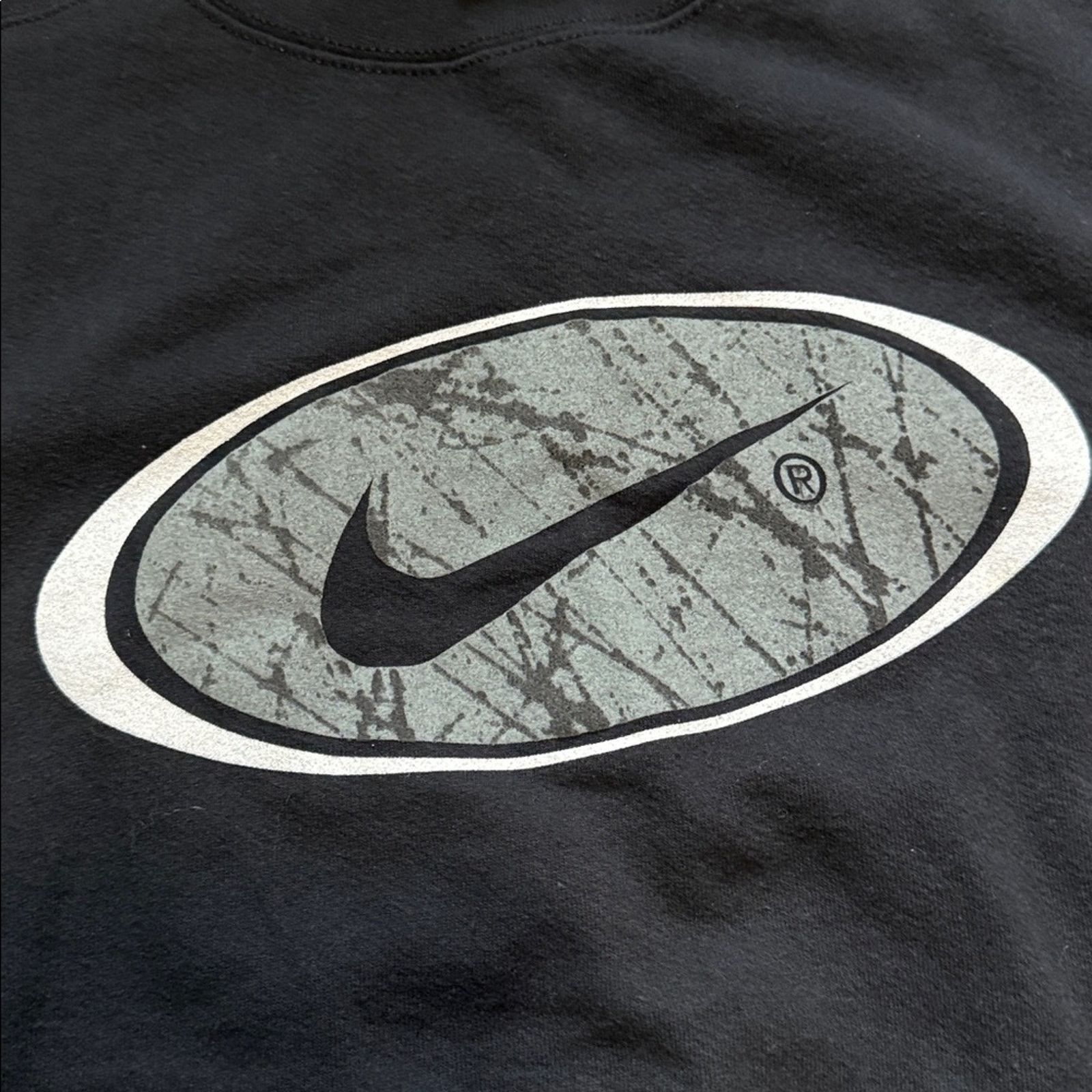 Nike 90s Nike Center Swoosh Crewneck Sweatshirt Size US XL / EU 56 / 4 - 3 Thumbnail