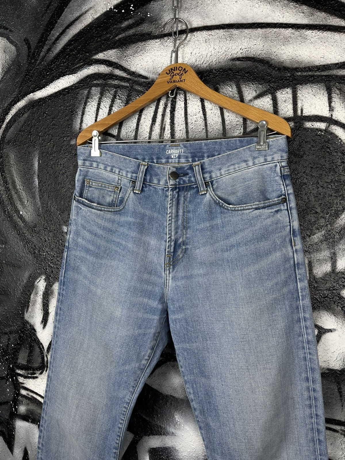 Carhartt Wip Carhartt WIP Pontiac Pant Men’s Jeans Size W29 L32 Size US 29 - 5 Thumbnail