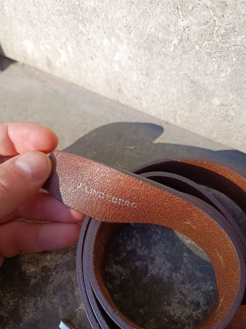 J.Lindeberg J.Lindeberg leather belt authentic Size ONE SIZE - 2 Thumbnail