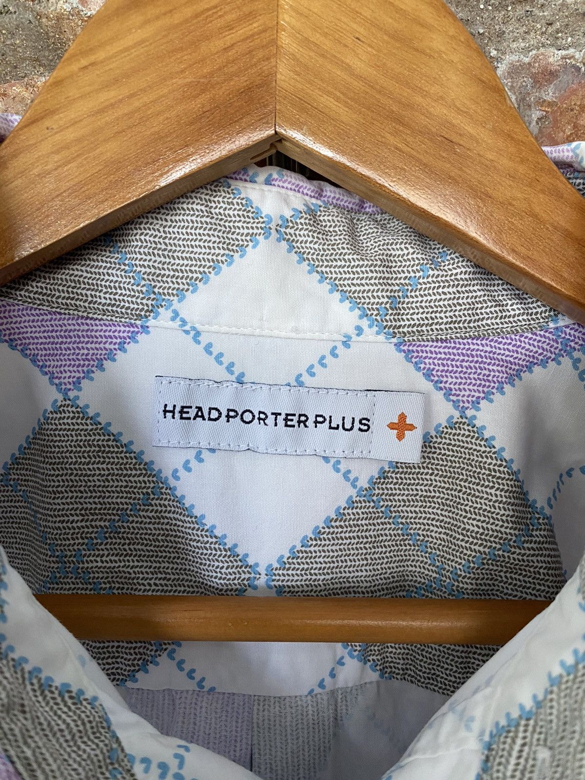Head Porter × Japanese Brand × PHENOMENON Head Porter Plus Diamond check Size US L / EU 52-54 / 3 - 9 Thumbnail