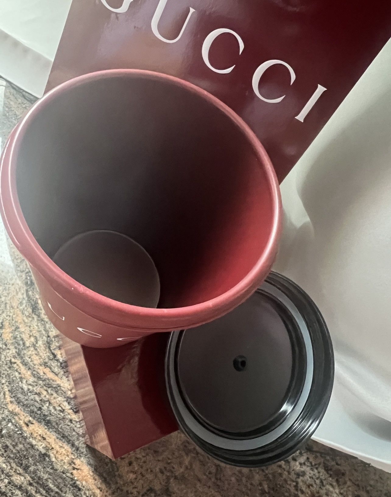 Gucci ☕️ Rare! Gucci Reusable Coffee Cup Size ONE SIZE - 5 Thumbnail
