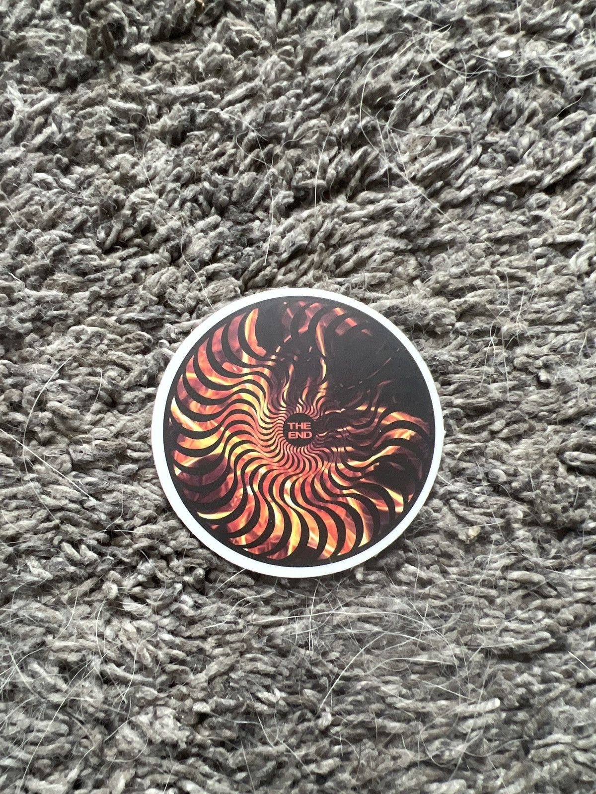 Spitfire Spitfire Wheels The End Hellfire Classic Swirl Sticker Size ONE SIZE - 1 Thumbnail