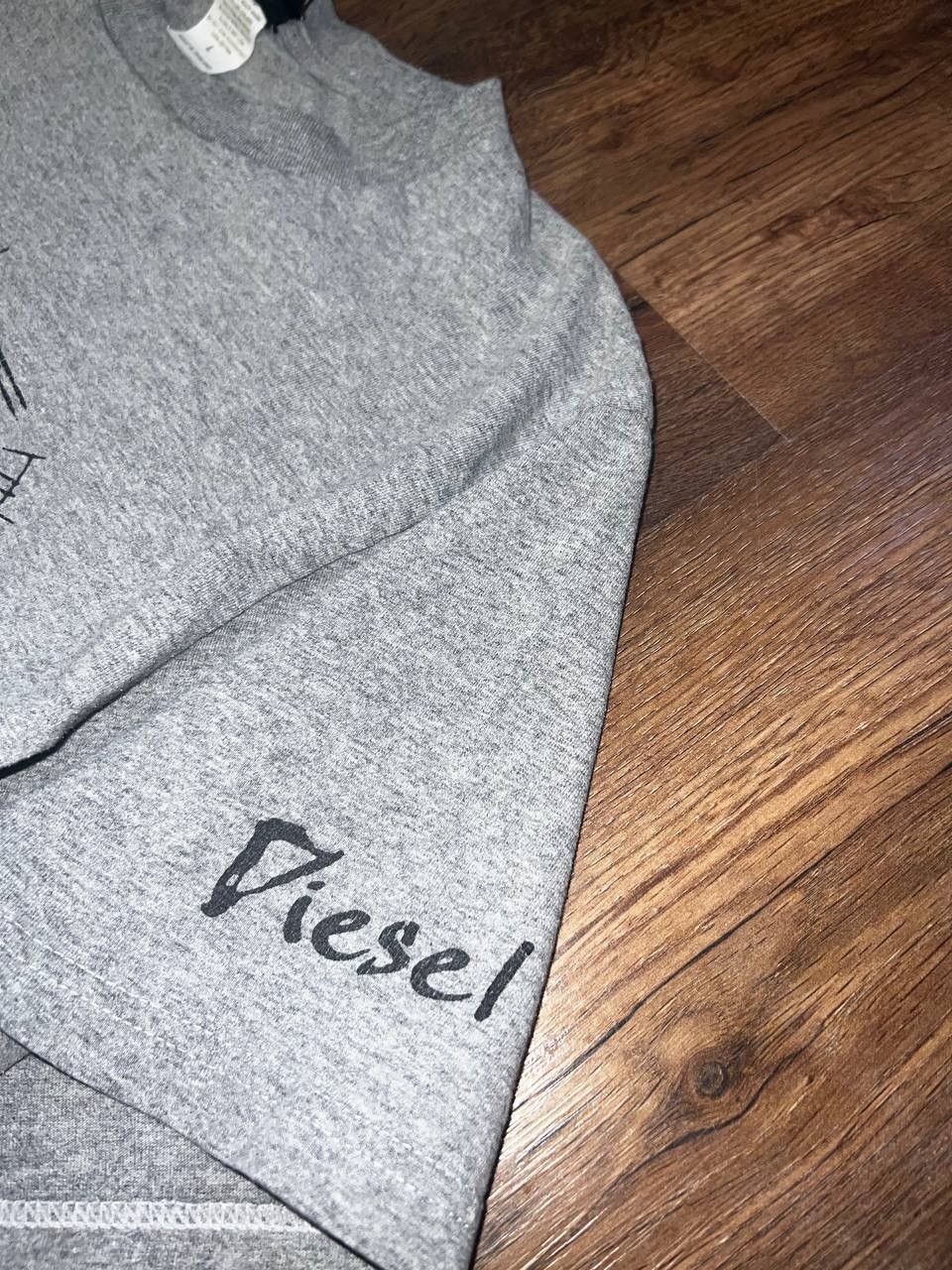 Diesel × Vintage Diesel printed logo 90s vintage black tshirt y2k streetwear Size US L / EU 52-54 / 3 - 8 Thumbnail