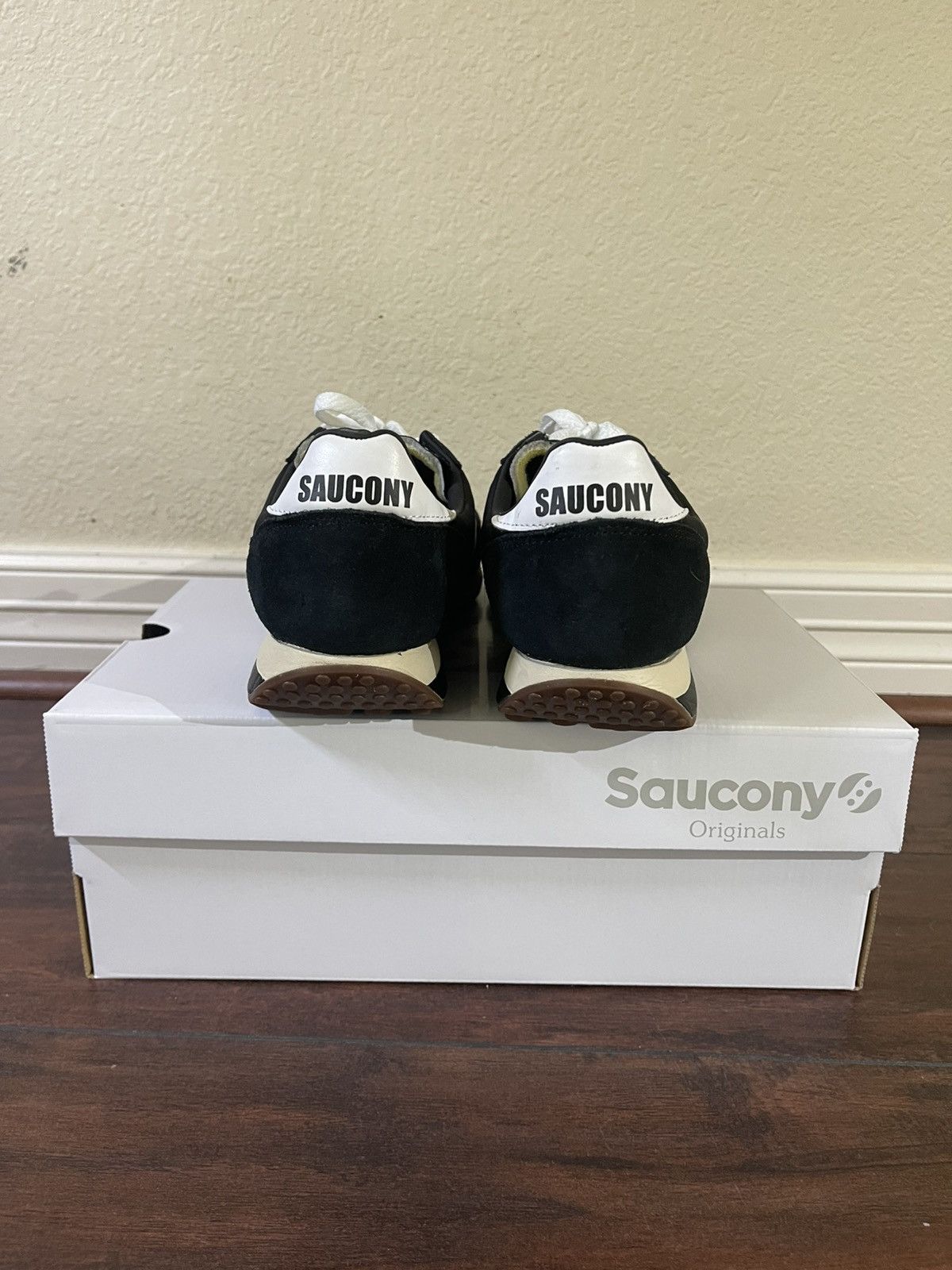 Saucony Saucony Trainer 80 - Black/White - US10 Size US 10 / EU 43 - 5 Thumbnail
