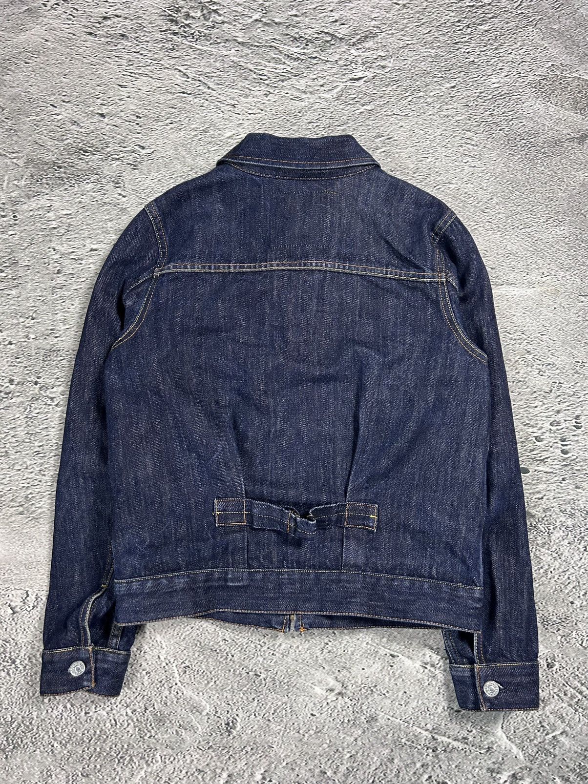 Evisu Evisu Japan vintage denim jacket white seagulls navy blue Size US S / EU 44-46 / 1 - 8 Thumbnail