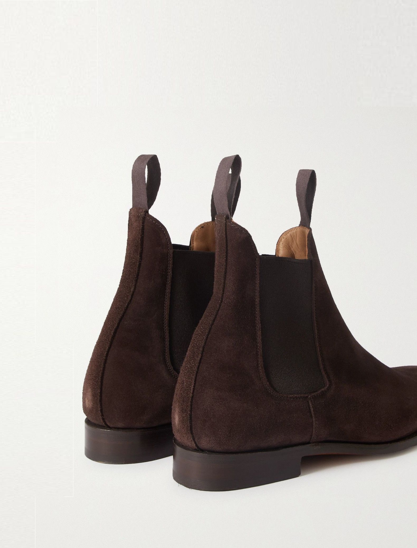 Tricker's Tricker's Gigio Chelsea Boots - Coffee Ox Reverse Suede Size US 8.5 / EU 41-42 - 2 Thumbnail