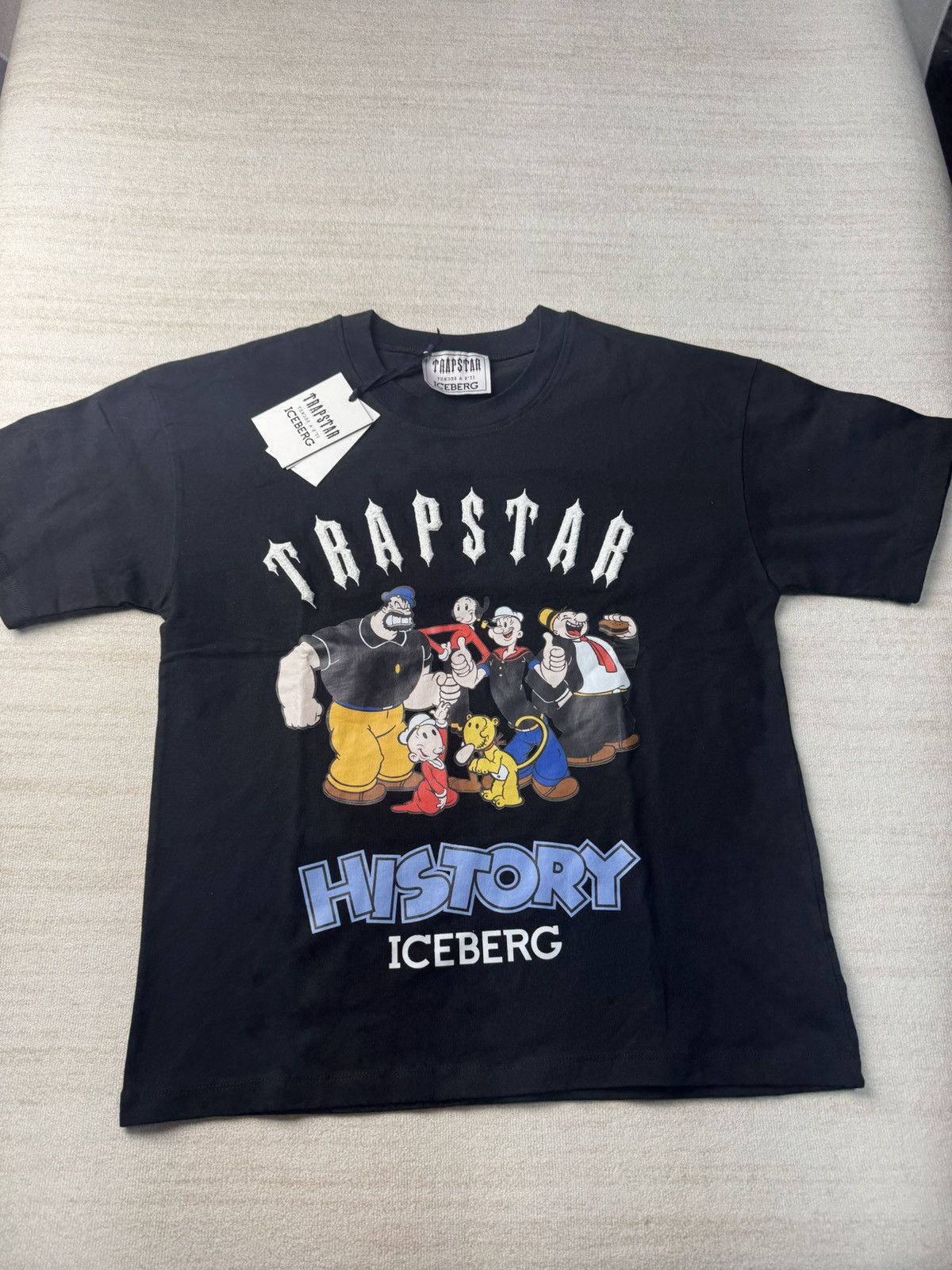 Trapstar London Iceberg popeye chenille tee Size US XS / EU 42 / 0 - 1 Thumbnail