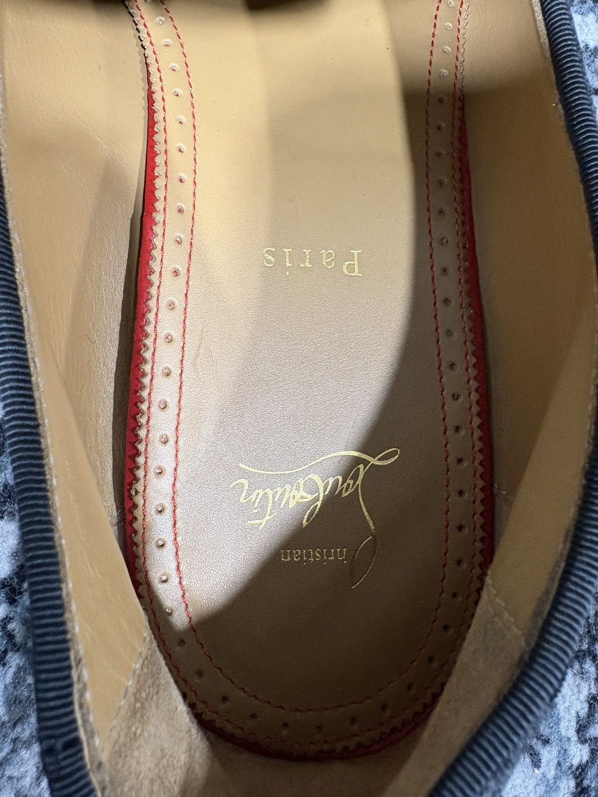 Christian Louboutin Red bottom dress shoes size 13.5US/46.5EU Size US 13 / EU 46 - 5 Thumbnail