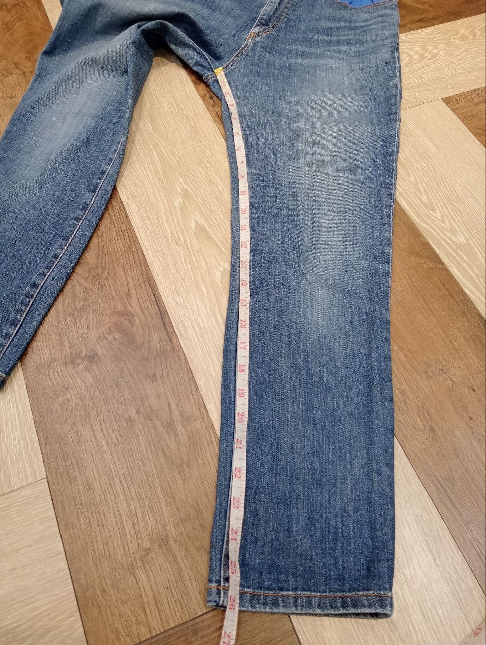 Tsumori Chisato TSUMORI CHISATO by ISSEY MIYAKE STRETCH BLUE JEANS Size US 31 - 11 Thumbnail