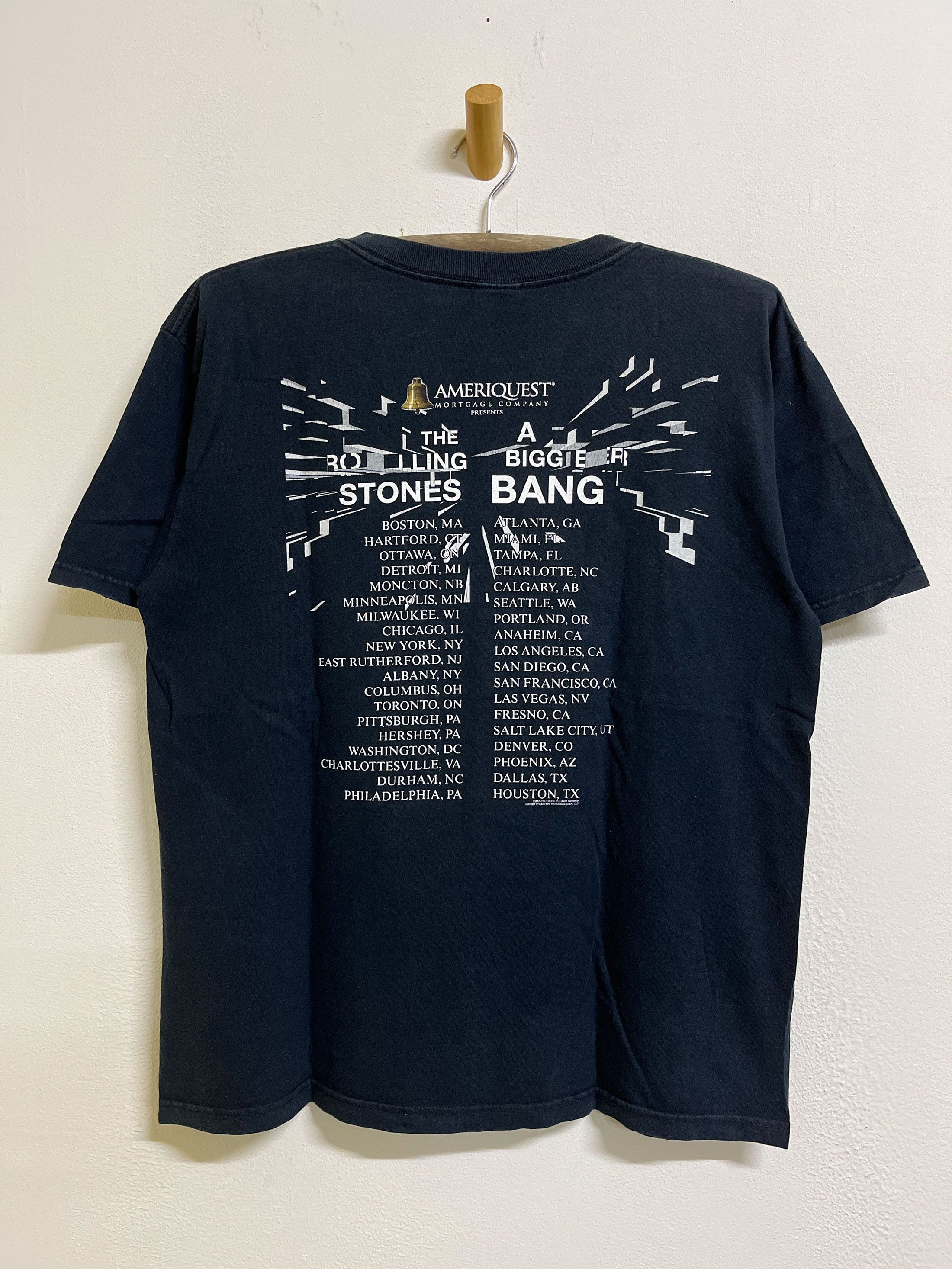 Band Tees Vintage 2005 Rolling Stones Album Promo Rock Tour Size US M / EU 48-50 / 2 - 3 Thumbnail