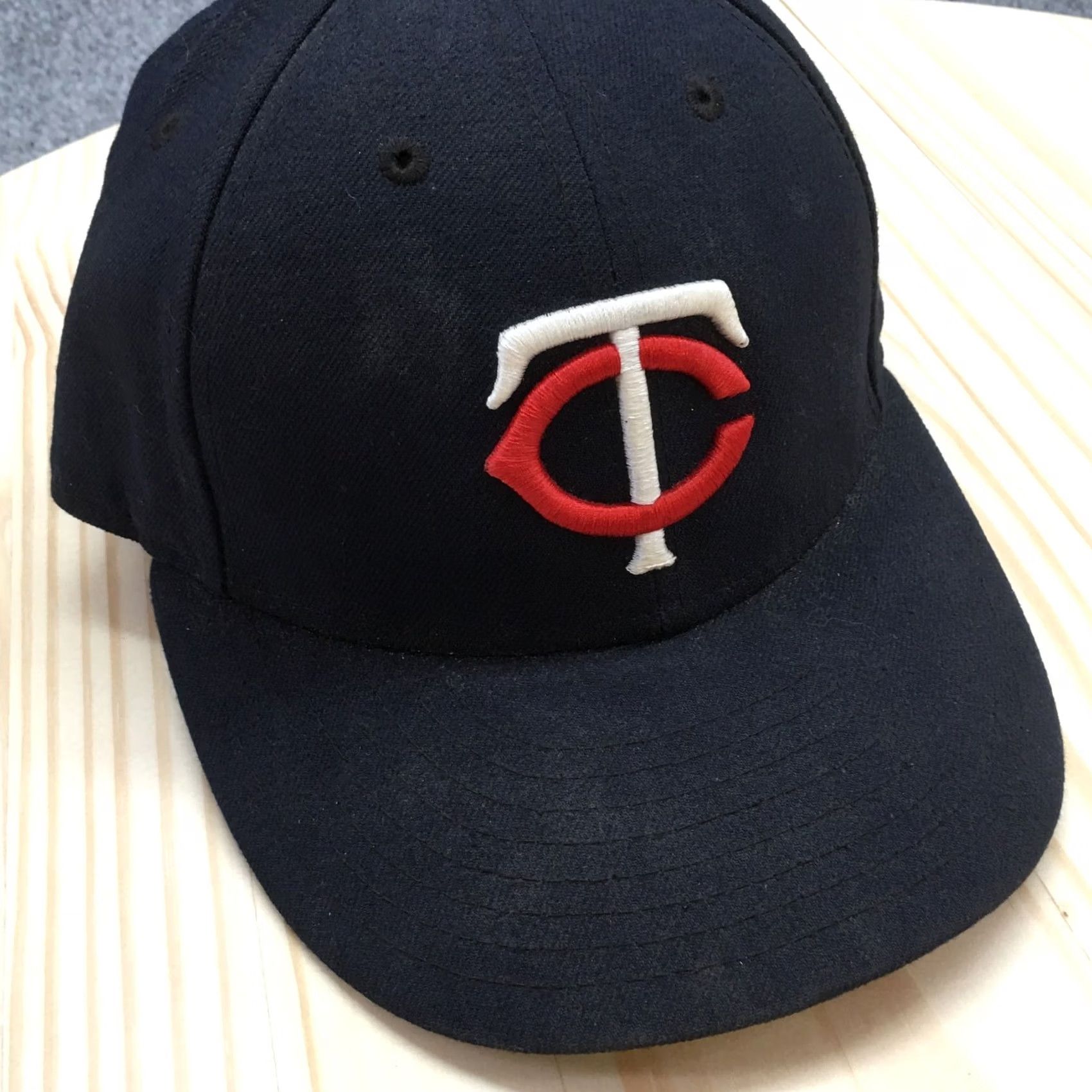 New Era New Era Minnesota Twins Baseball Cap Mens Blue 7 Adjustable Embroidered Logo Size ONE SIZE - 3 Thumbnail